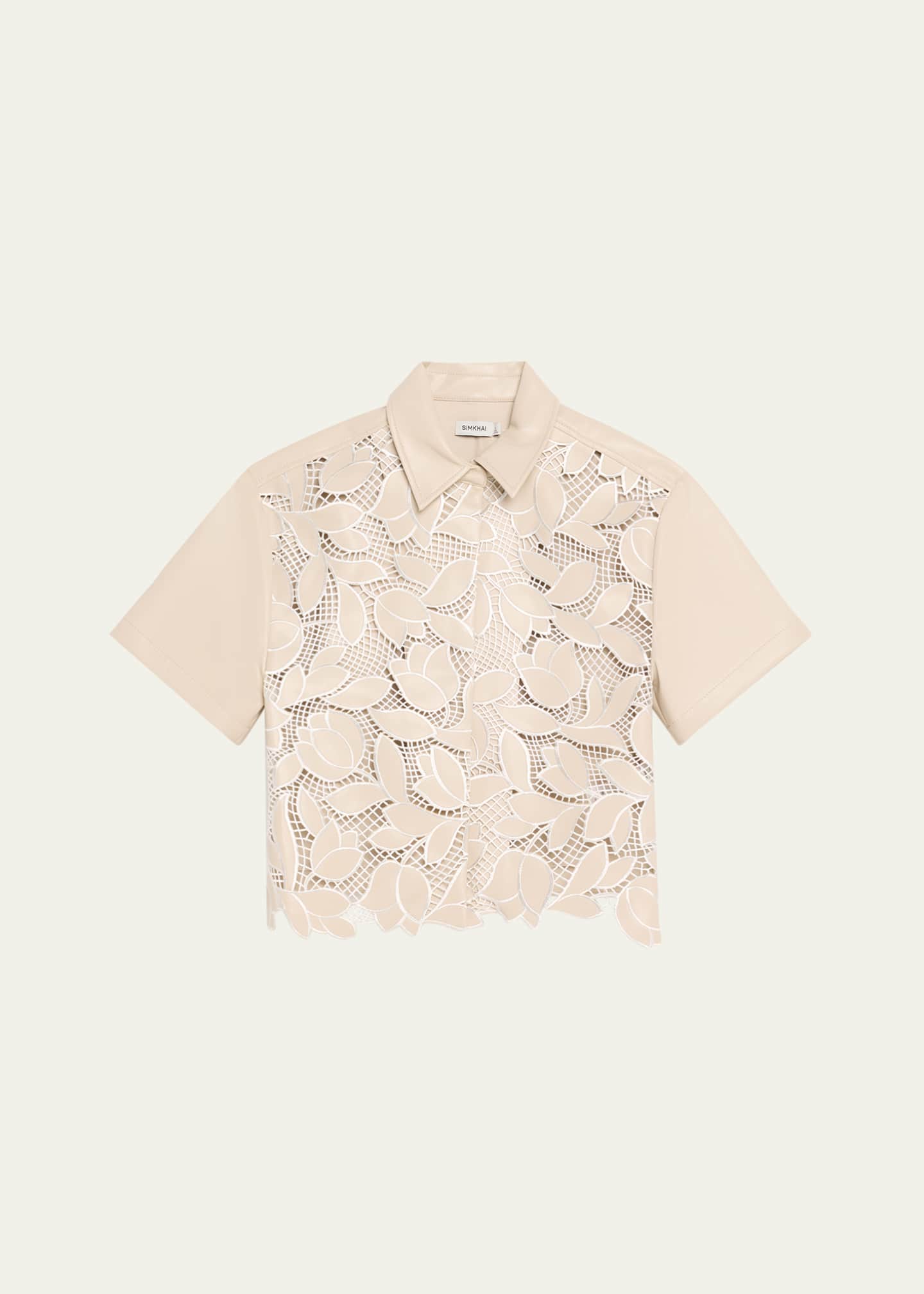 SIMKHAI Robinson Camp Shirt Image 1 of 5