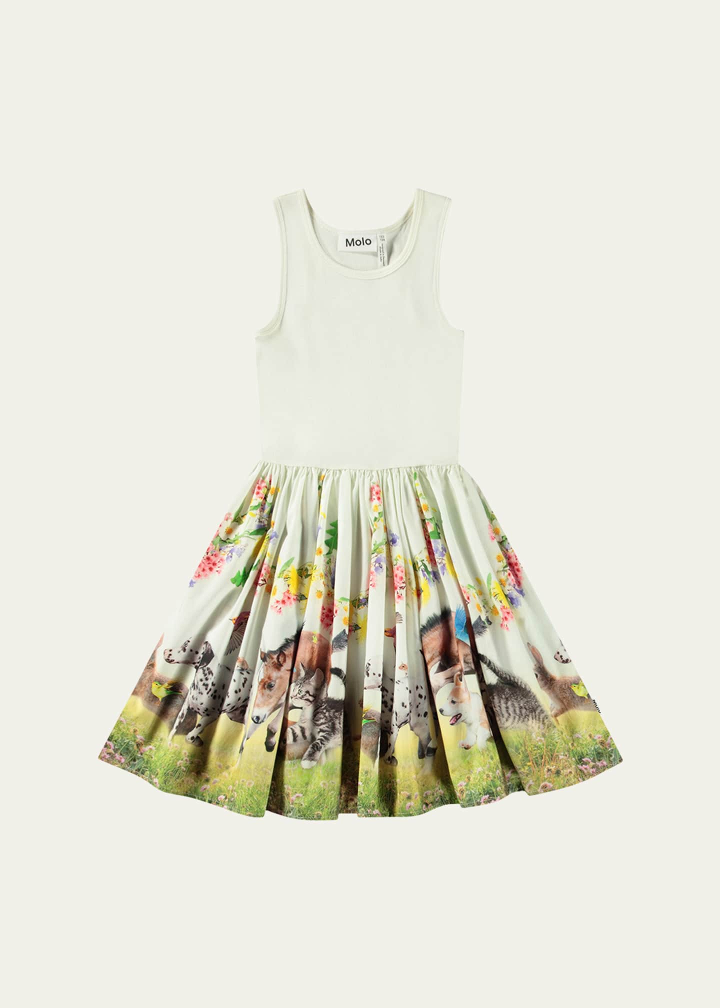 Molo Girl's Cassandra Graphic Dress, Size 7-10