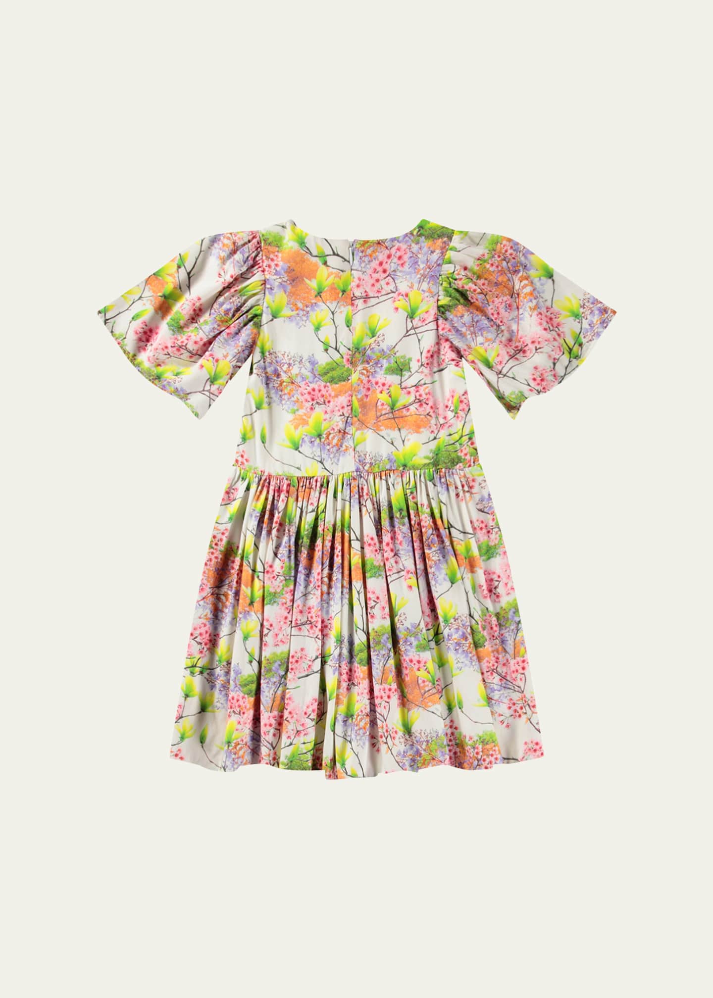 Molo Carlin Floral-Print Dress, Size 3T-6 Image 2 of 3