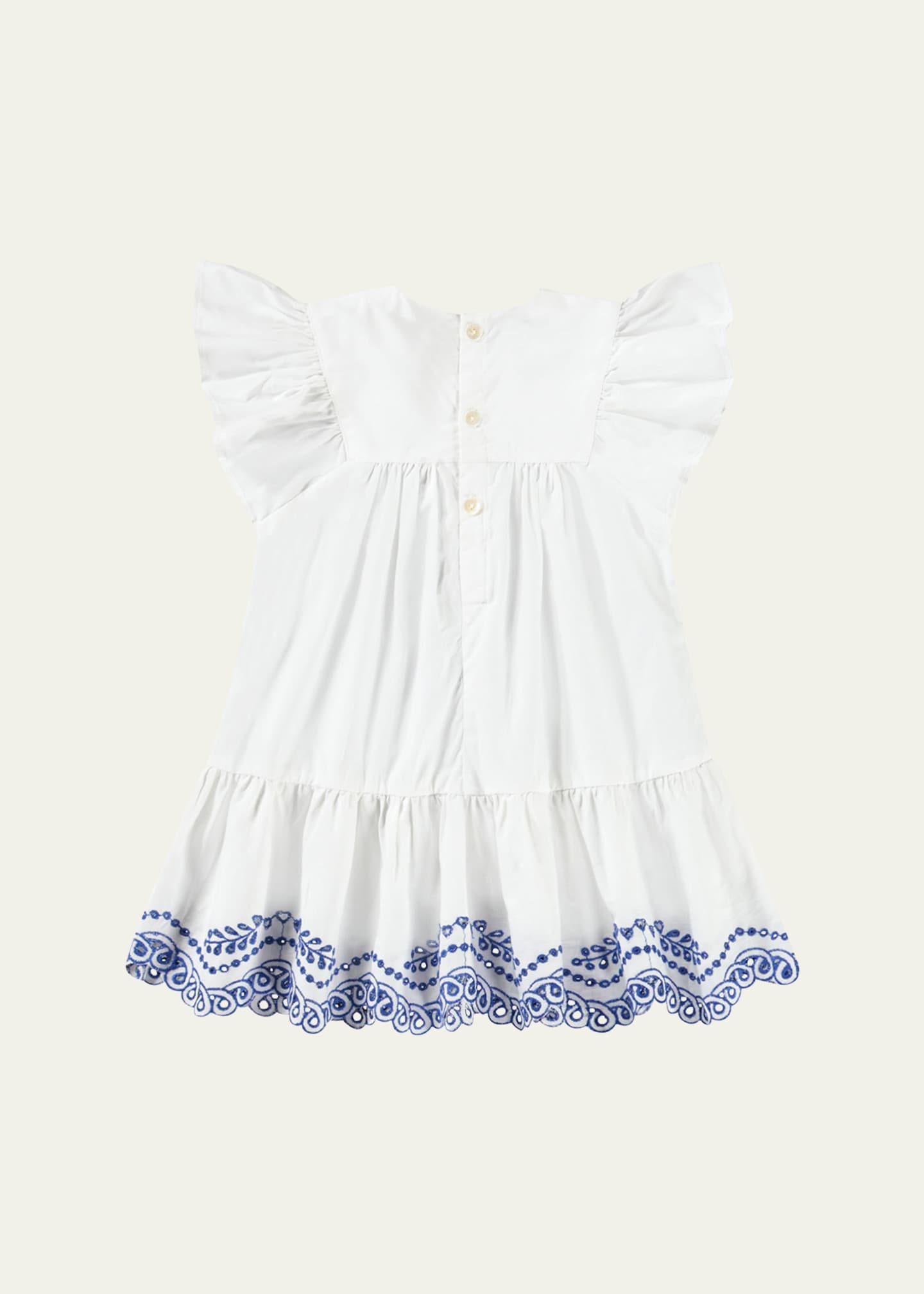 Molo Girl's Cammas Embroidered Dress, Size 6M-2 Image 2 of 3