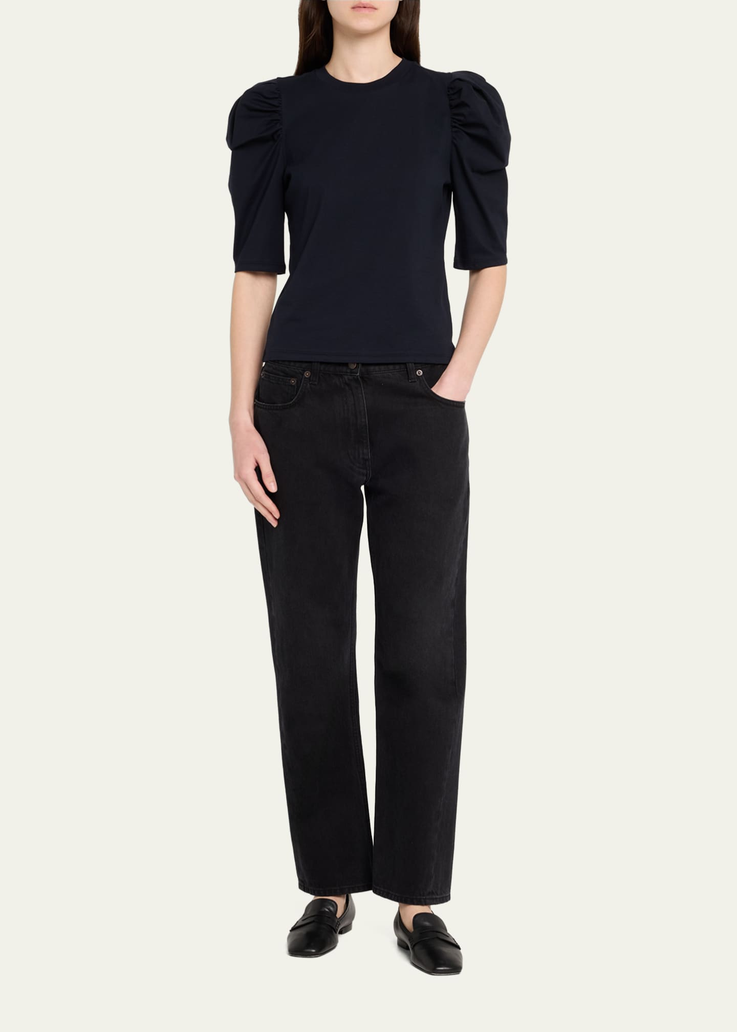 FRAME The Drape Tee Image 2 of 5