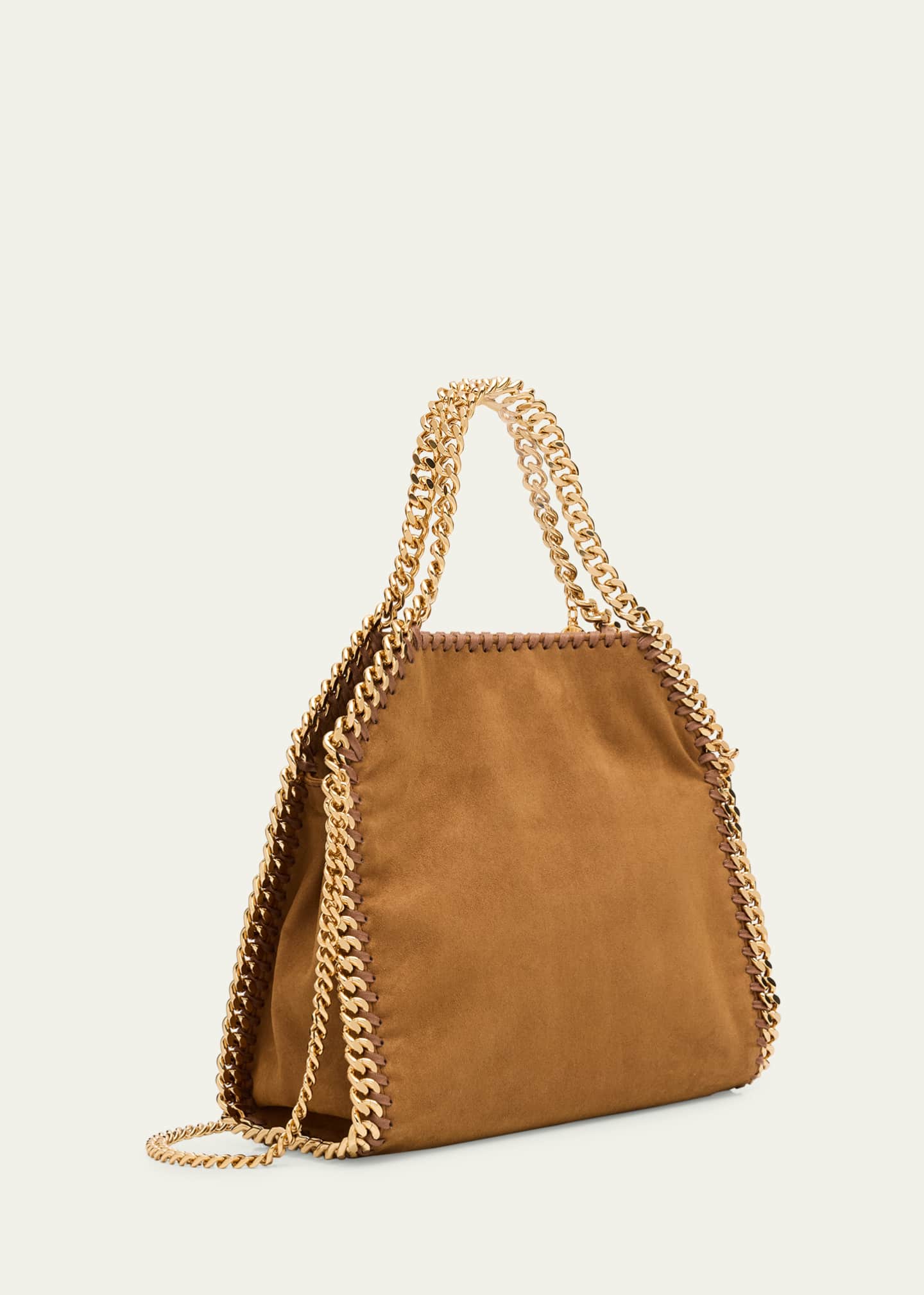 Stella McCartney Falabella Mini Vegan Suede Crossbody Bag Image 3 of 6