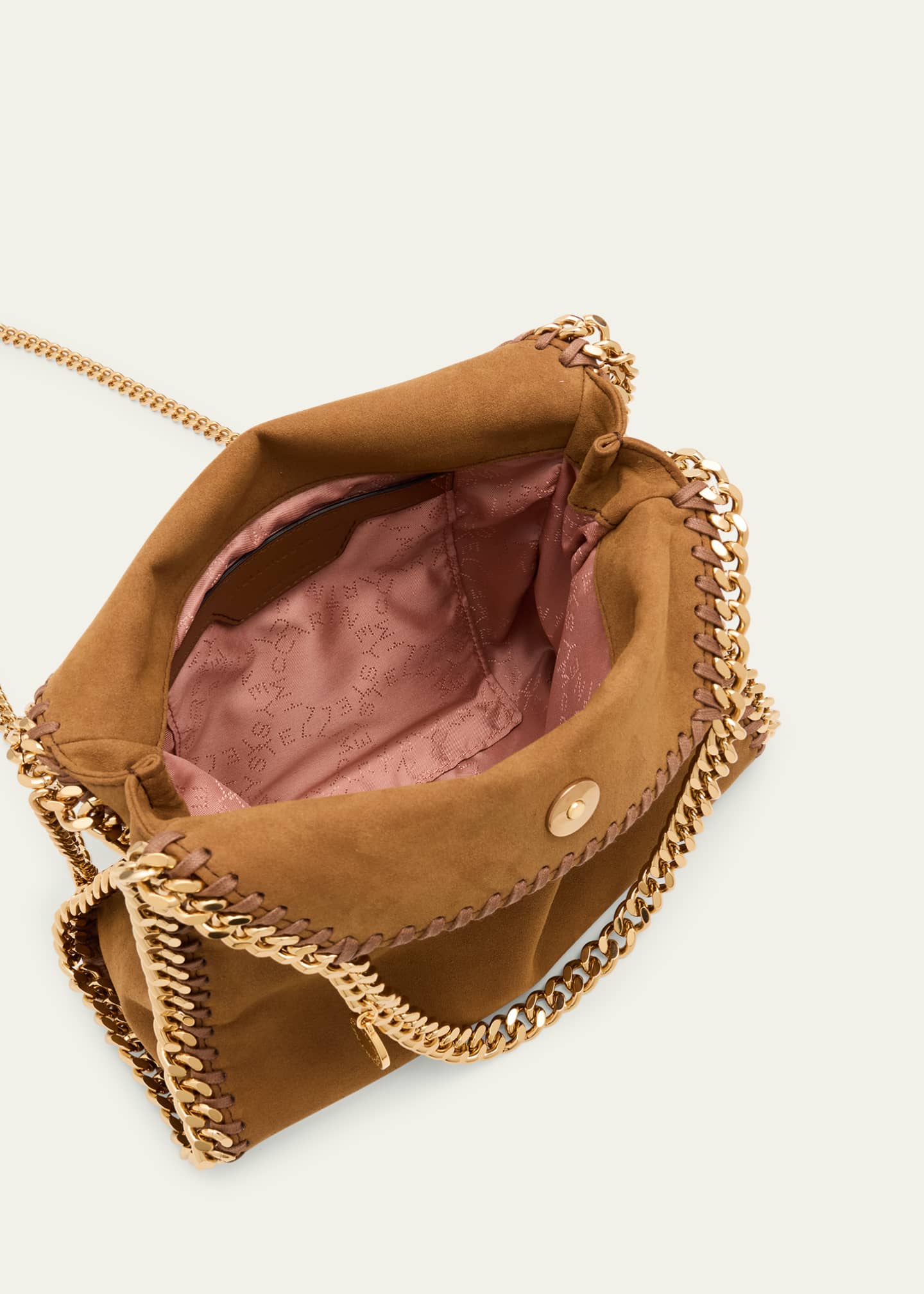 Stella McCartney Falabella Mini Vegan Suede Crossbody Bag Image 4 of 6