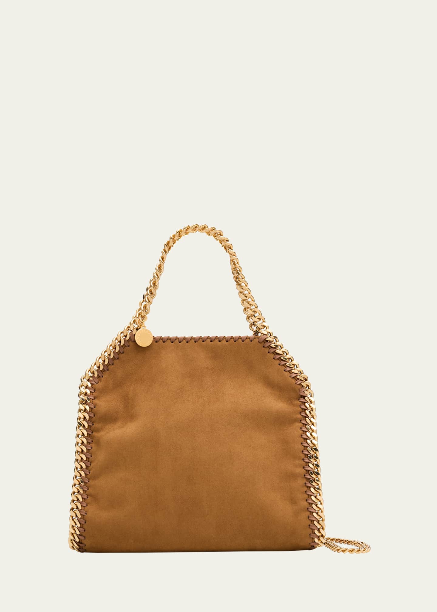Stella McCartney Falabella Mini Vegan Suede Crossbody Bag Image 1 of 6