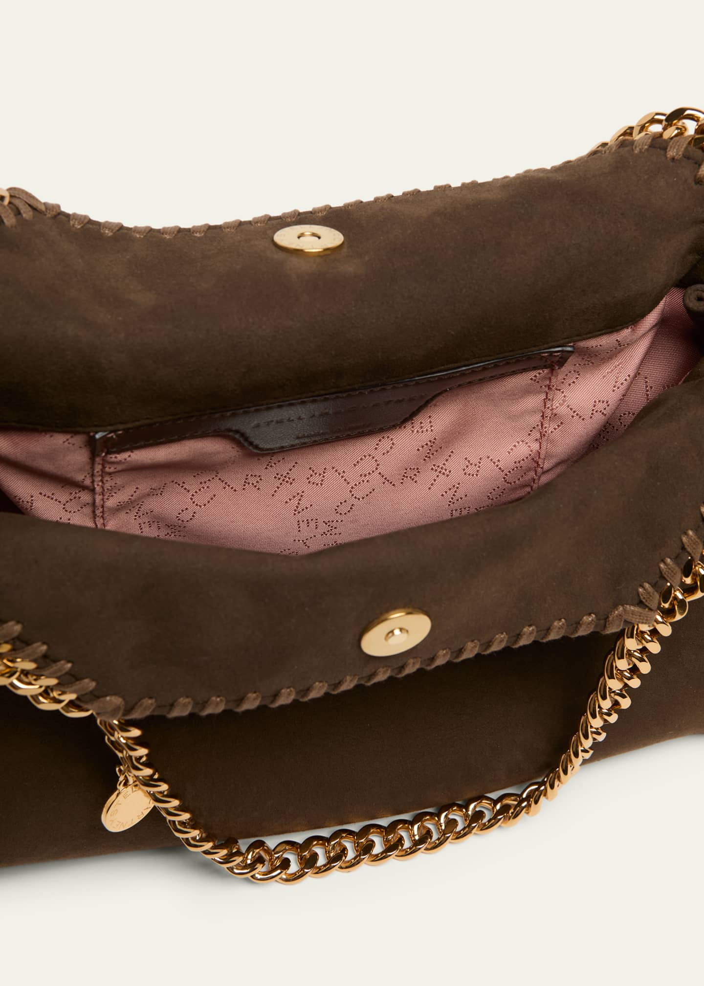 Stella McCartney Falabella Mini Vegan Suede Crossbody Bag