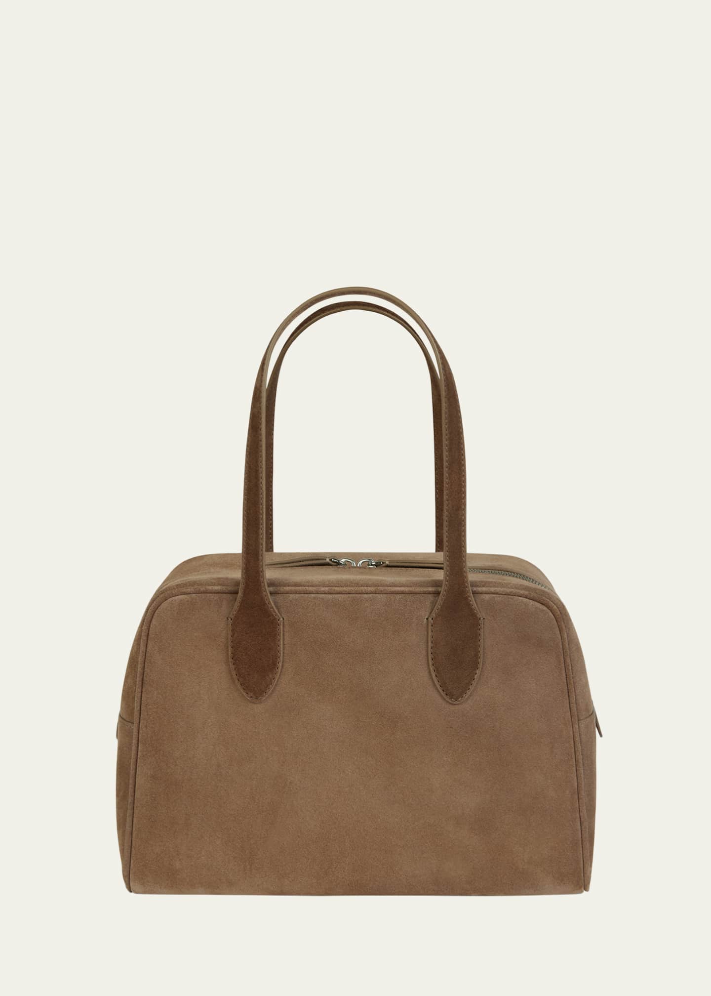 WE-AR4 The Avenue Suede Top-Handle Bag Image 1 of 3