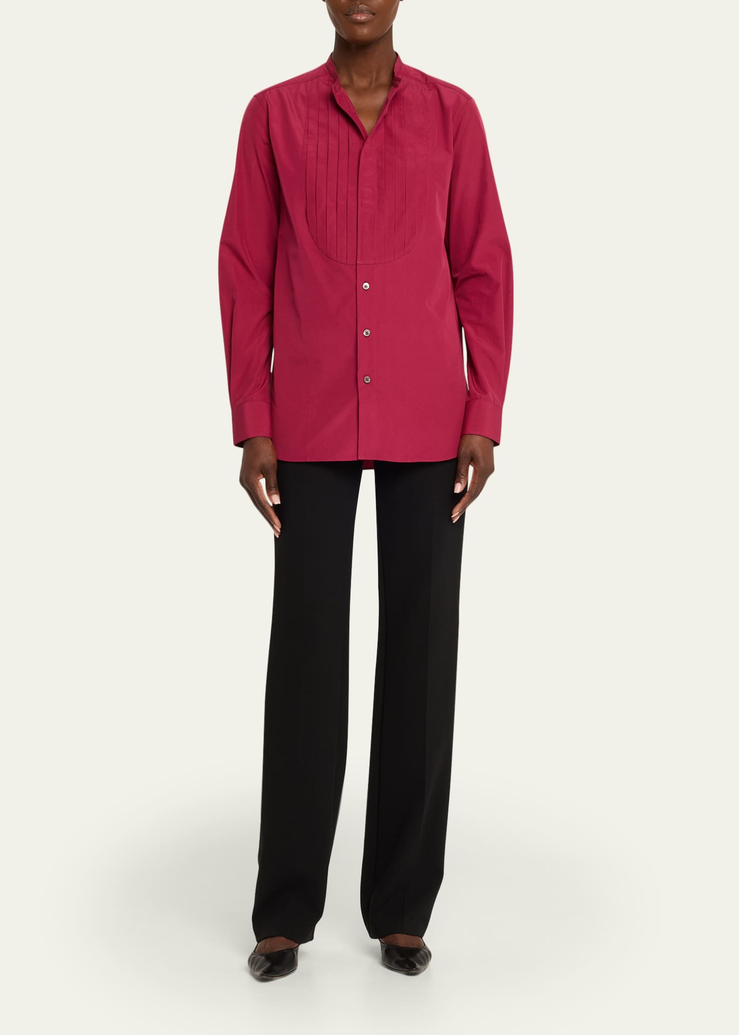 Sebline Pleated Bunny Shirt - Bergdorf Goodman