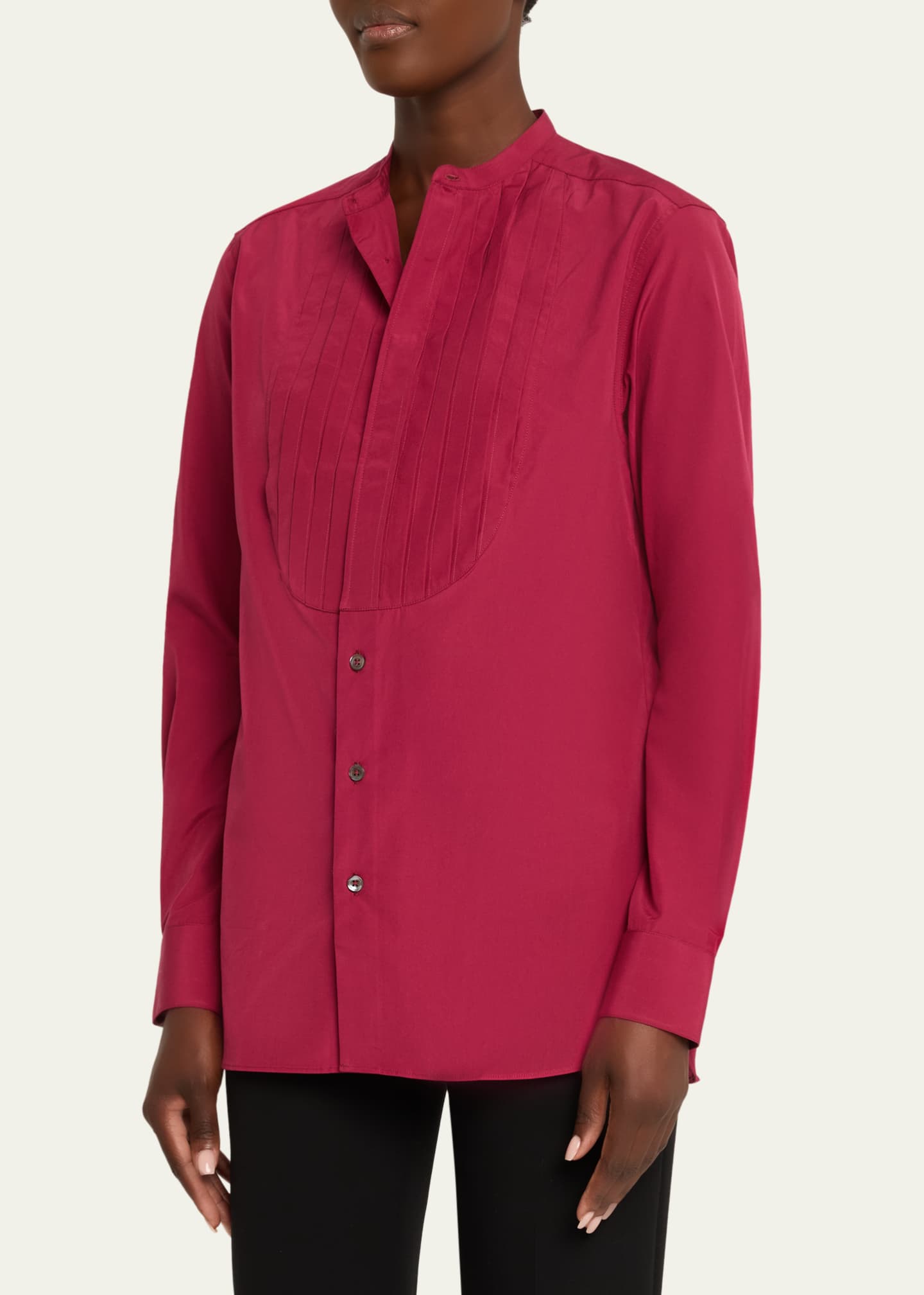 Sebline Pleated Bunny Shirt - Bergdorf Goodman