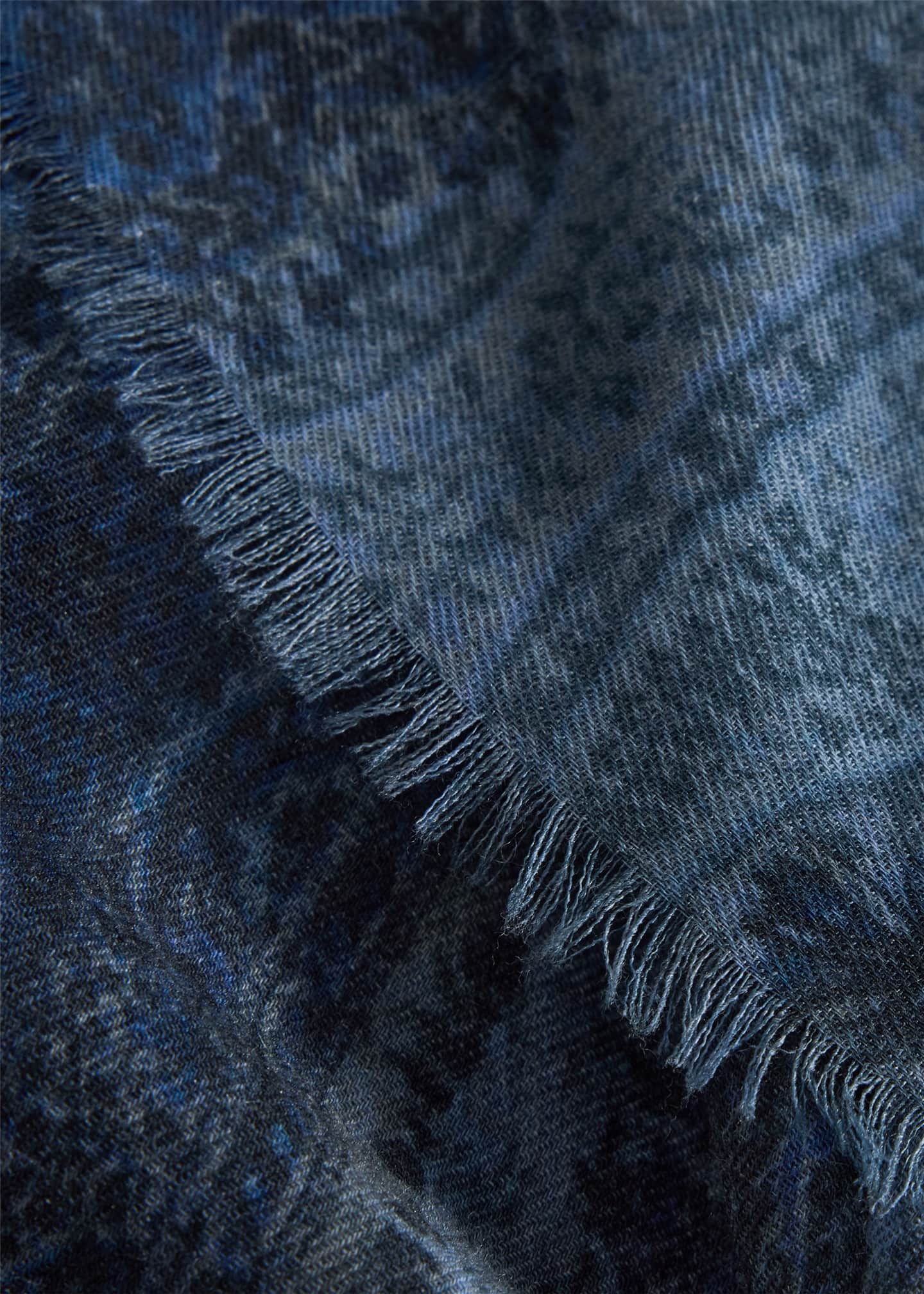 Alonpi Men's Printed Wool Scarf Image 4 of 4