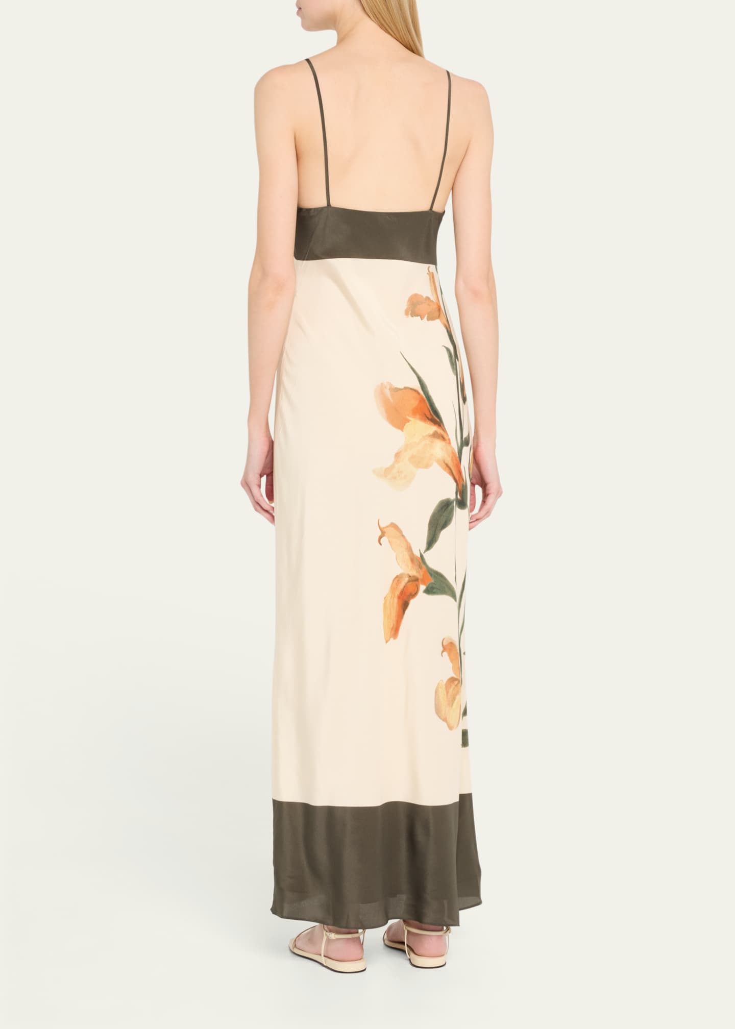 SIR Constance Floral Slip Dress Image 3 of 5
