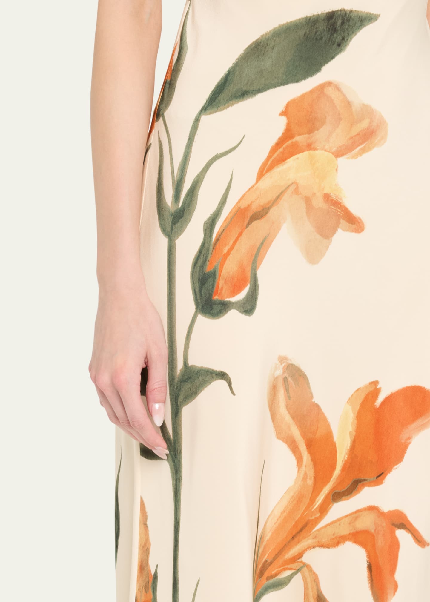 SIR Constance Floral Slip Dress Image 5 of 5