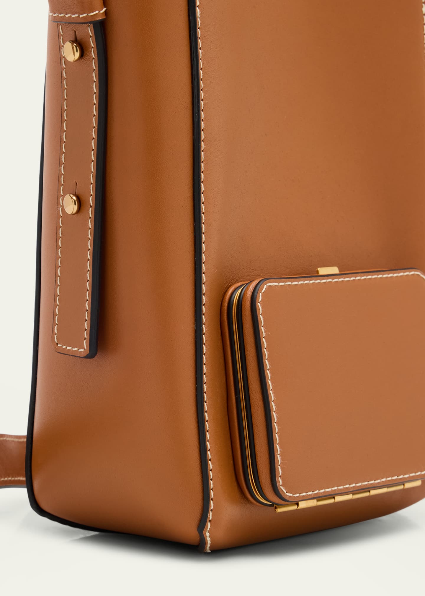 LUTZ MORRIS Parker Soft Small Leather Bucket Bag Image 6 of 6