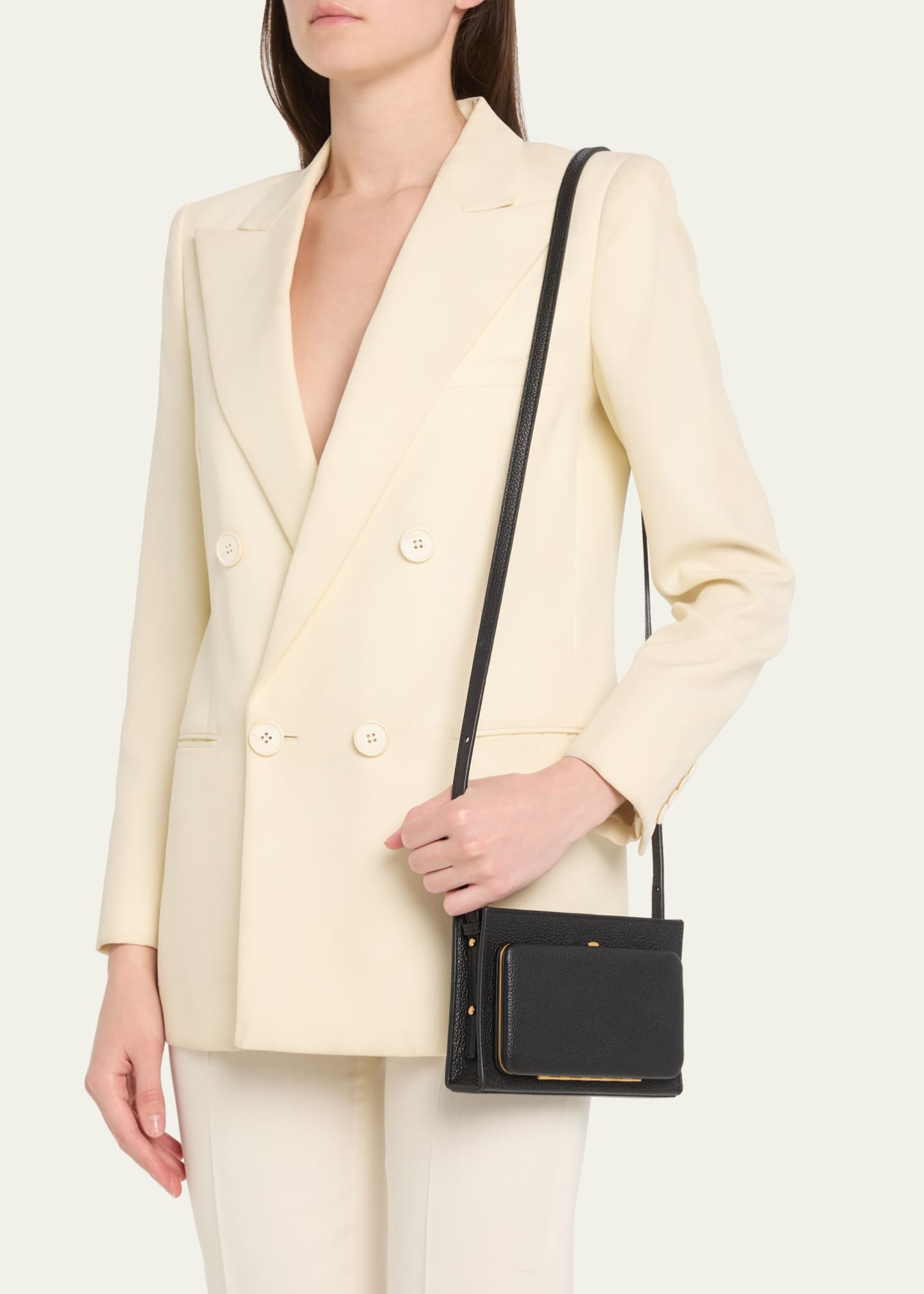 Parker Horizon Small Leather Crossbody Bag