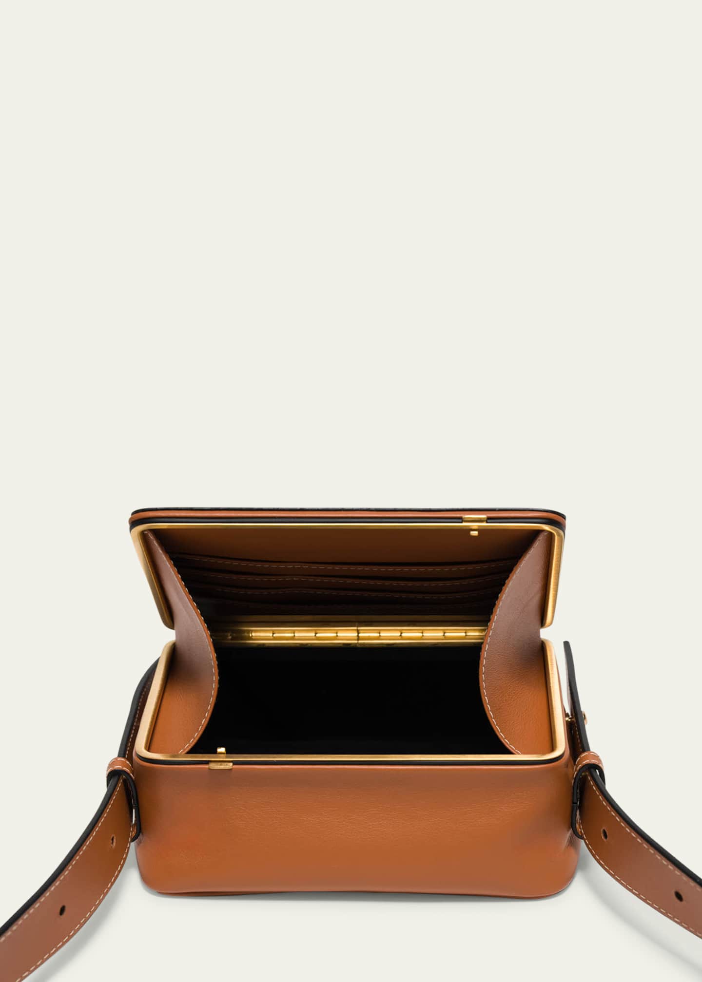 LUTZ MORRIS Maya Medium Frame Leather Crossbody Bag Image 3 of 3