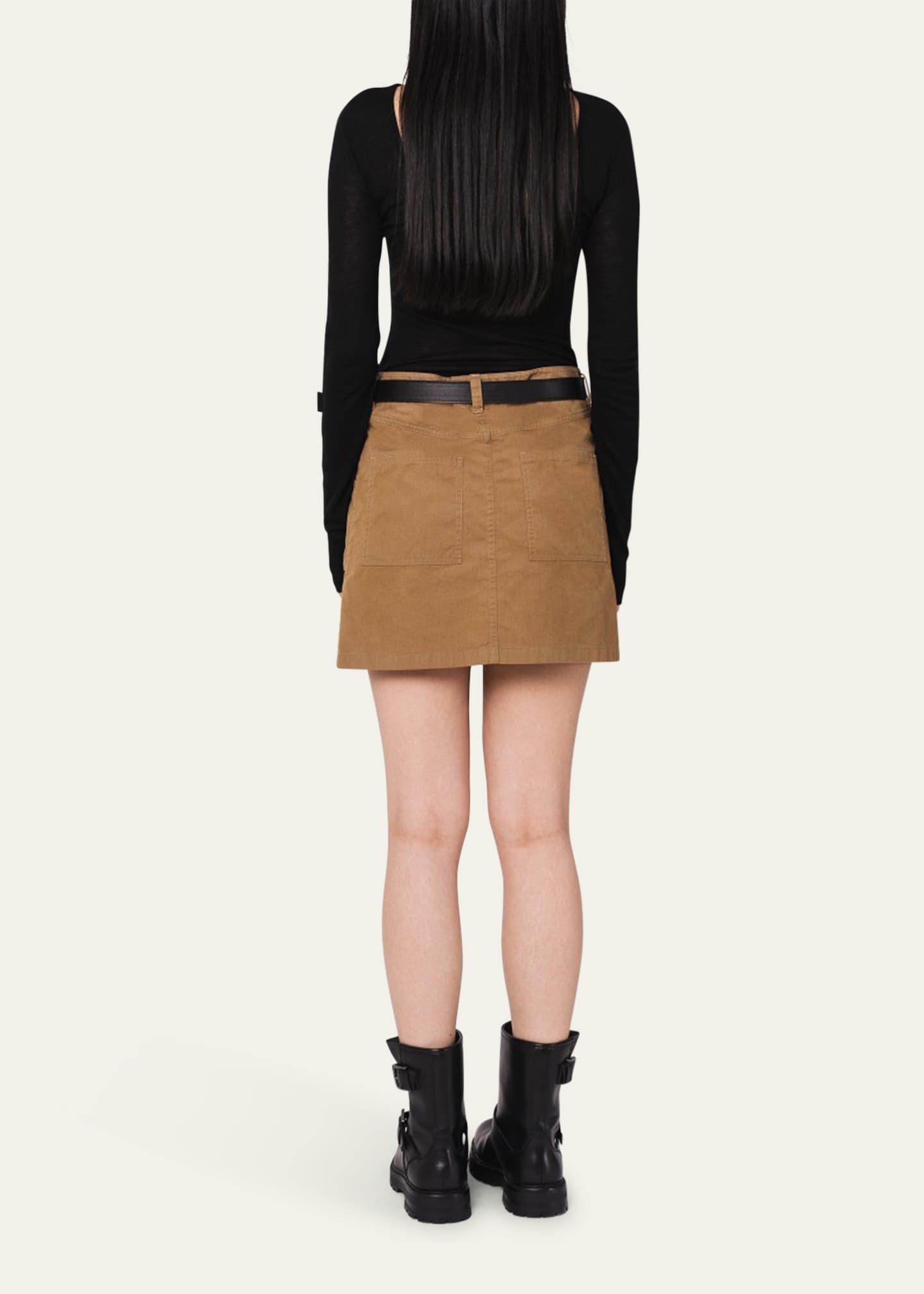 Long-Sleeve Low Back Tee