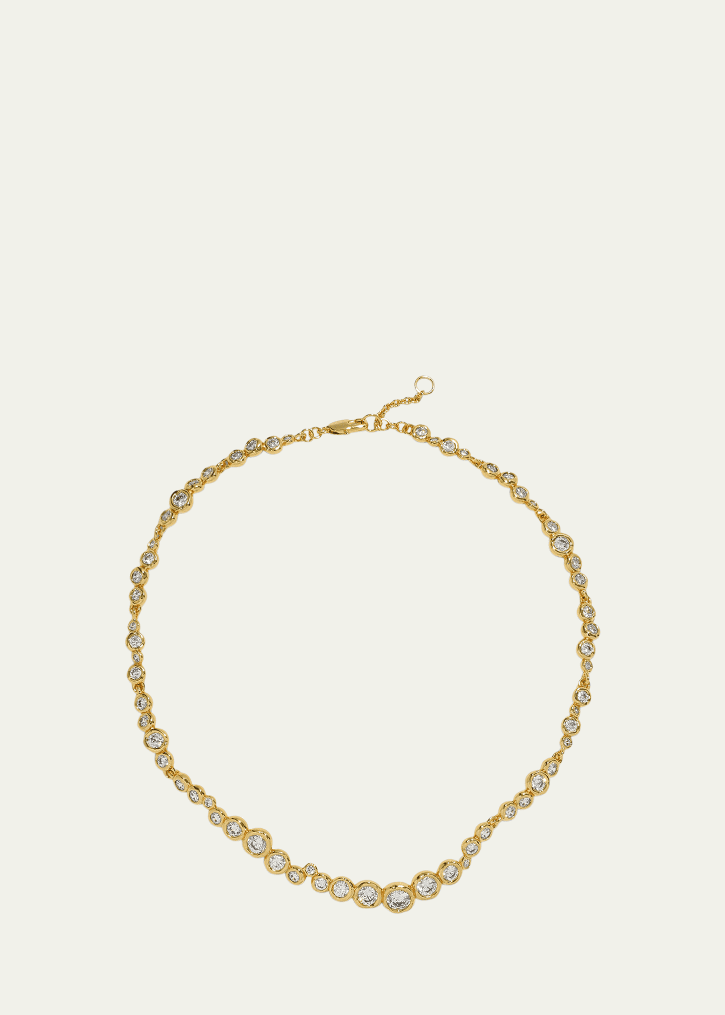 Alexis Bittar Asterales Gold CZ All Around Necklace Image 1 of 2