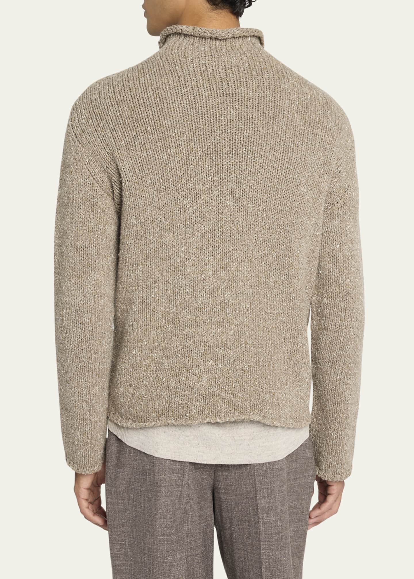 THE ROW Men's Ryoko Roll-Neck Sweater Image 3 of 5