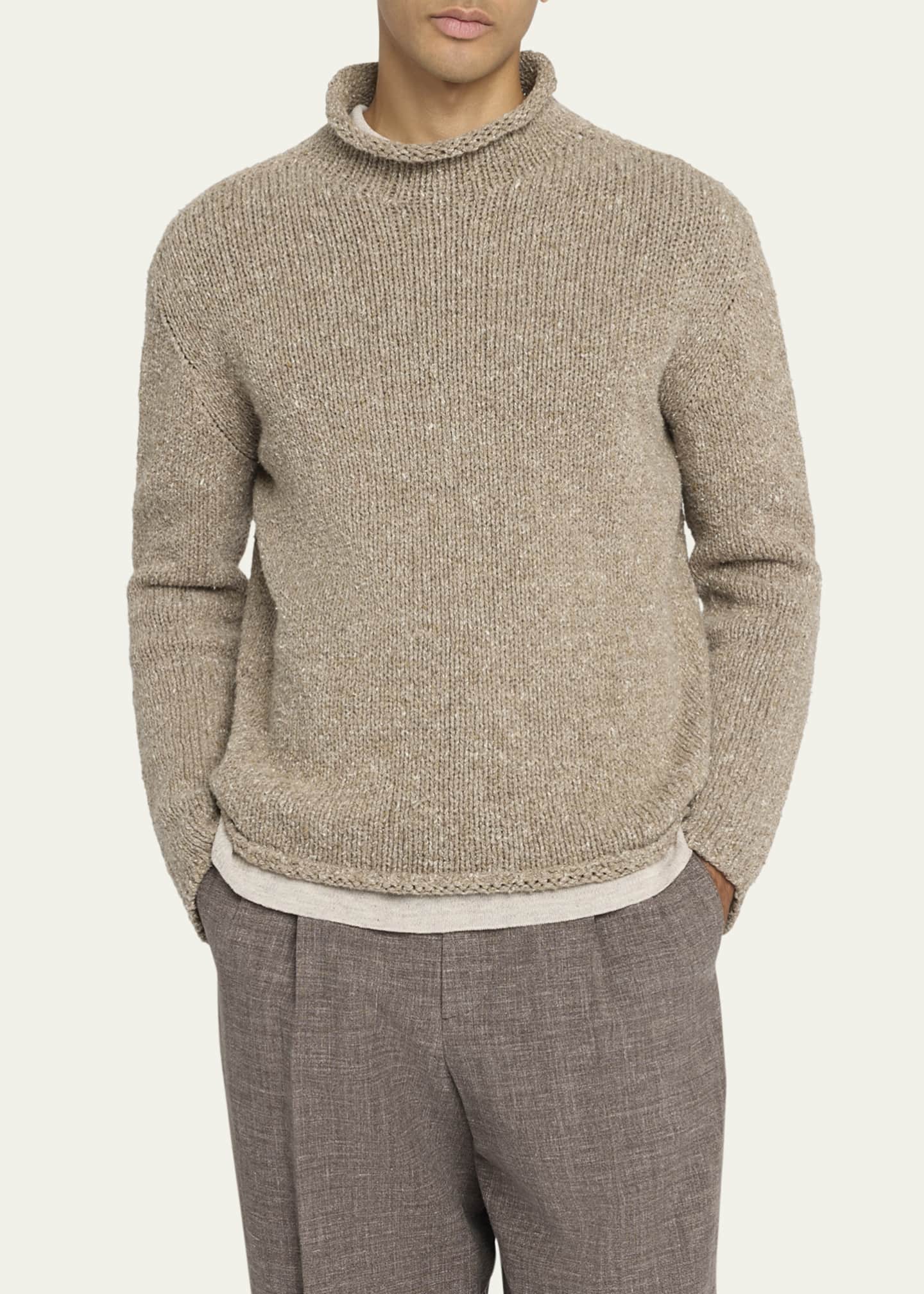 THE ROW Men's Ryoko Roll-Neck Sweater Image 4 of 5
