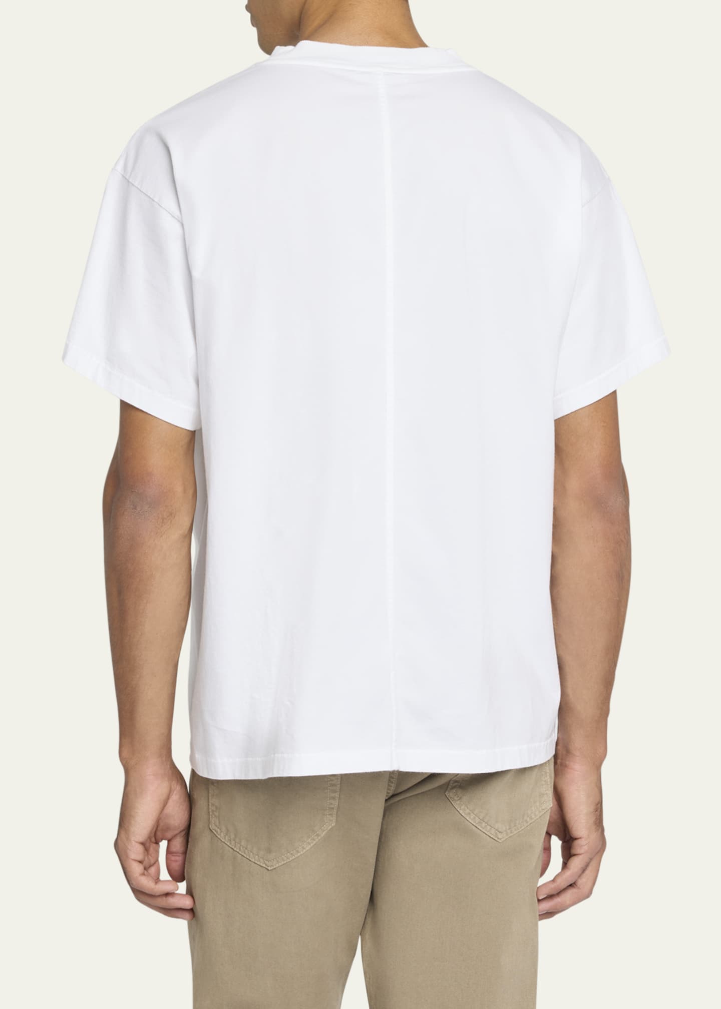 THE ROW Men's Sato Cotton T-Shirt Image 3 of 5
