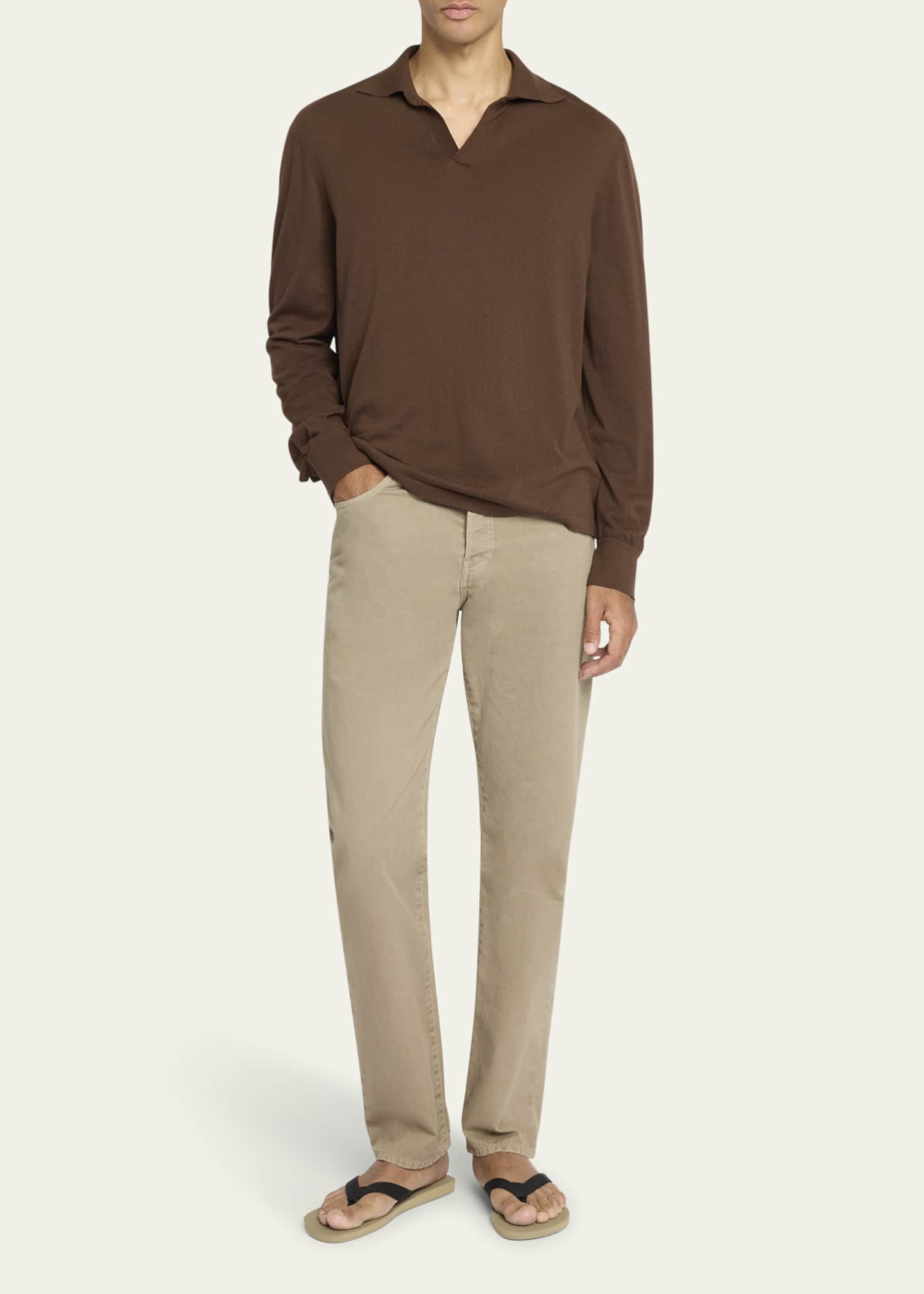 THE ROW Men's Carlisle Denim Pants Image 2 of 5