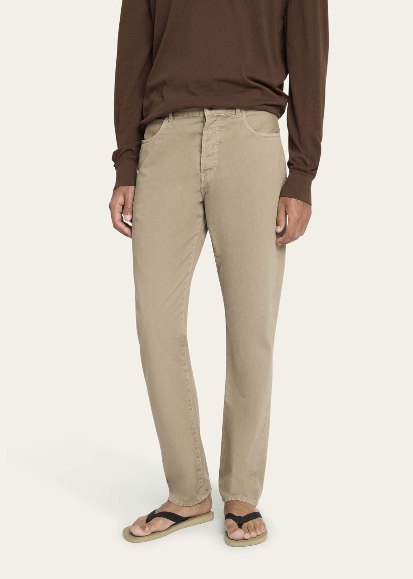 THE ROW Men's Carlisle Denim Pants Image 4 of 5