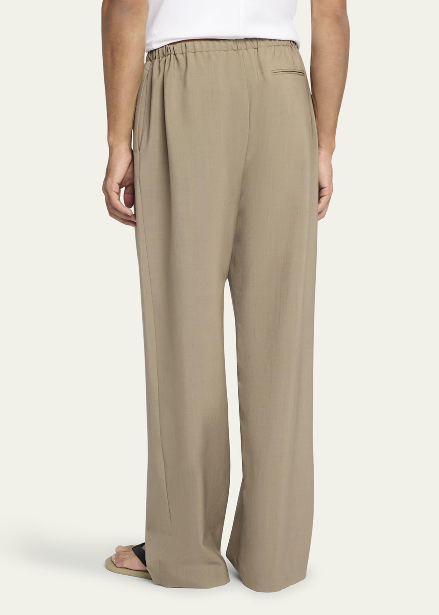 THE ROW Men's Donatello Loose-Fit Pants Image 3 of 5