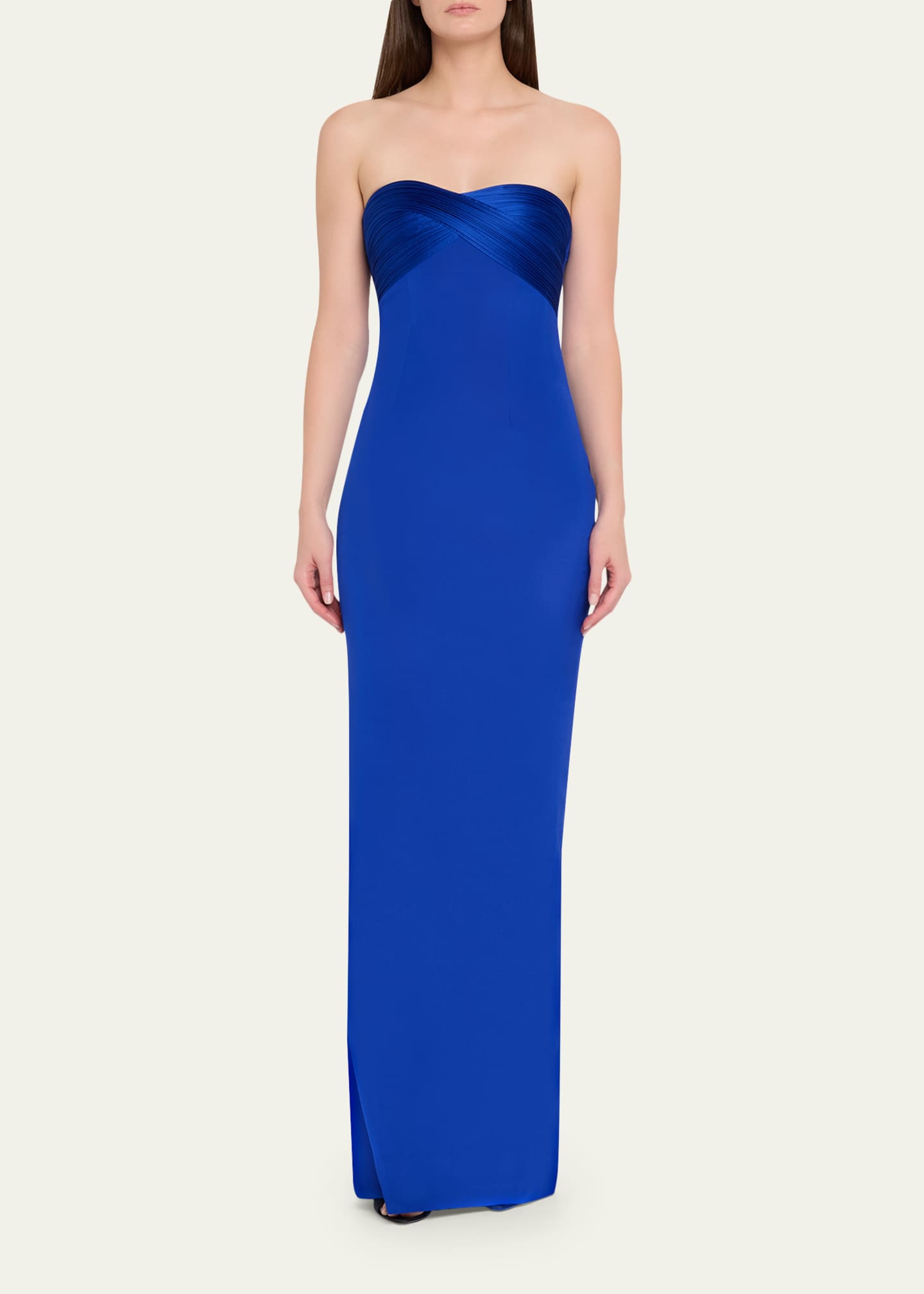gaurav gupta blue dress ASHLEY PARK IN GAURAV GUPTA COUTURE  Gaurav Gupta Official