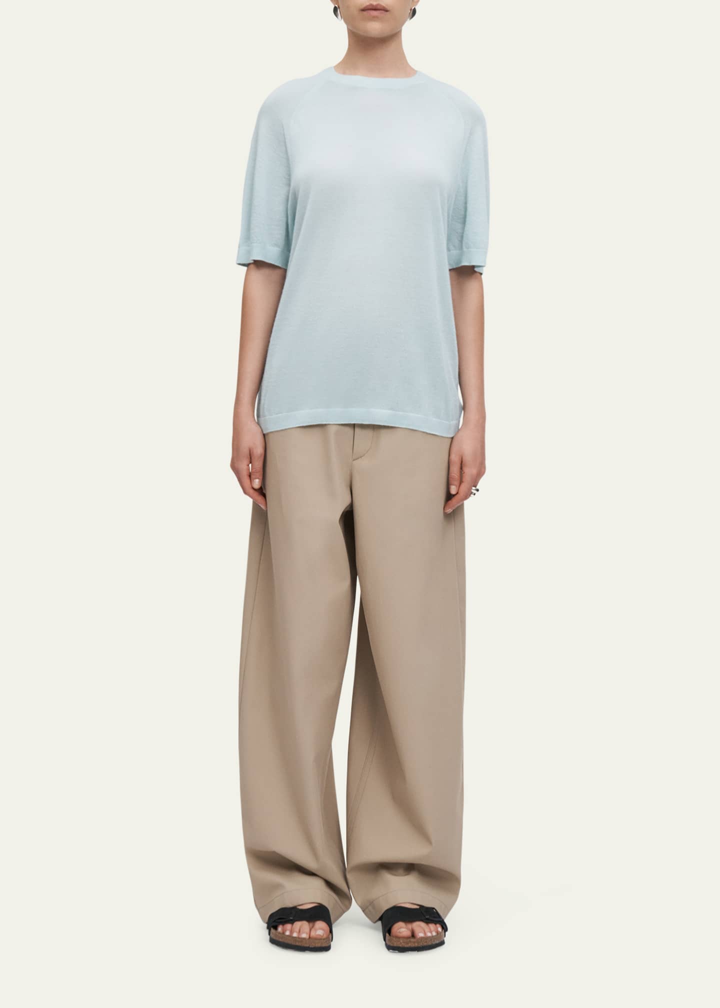 MARIA MCMANUS Oversized Cashmere T-Shirt Image 2 of 5