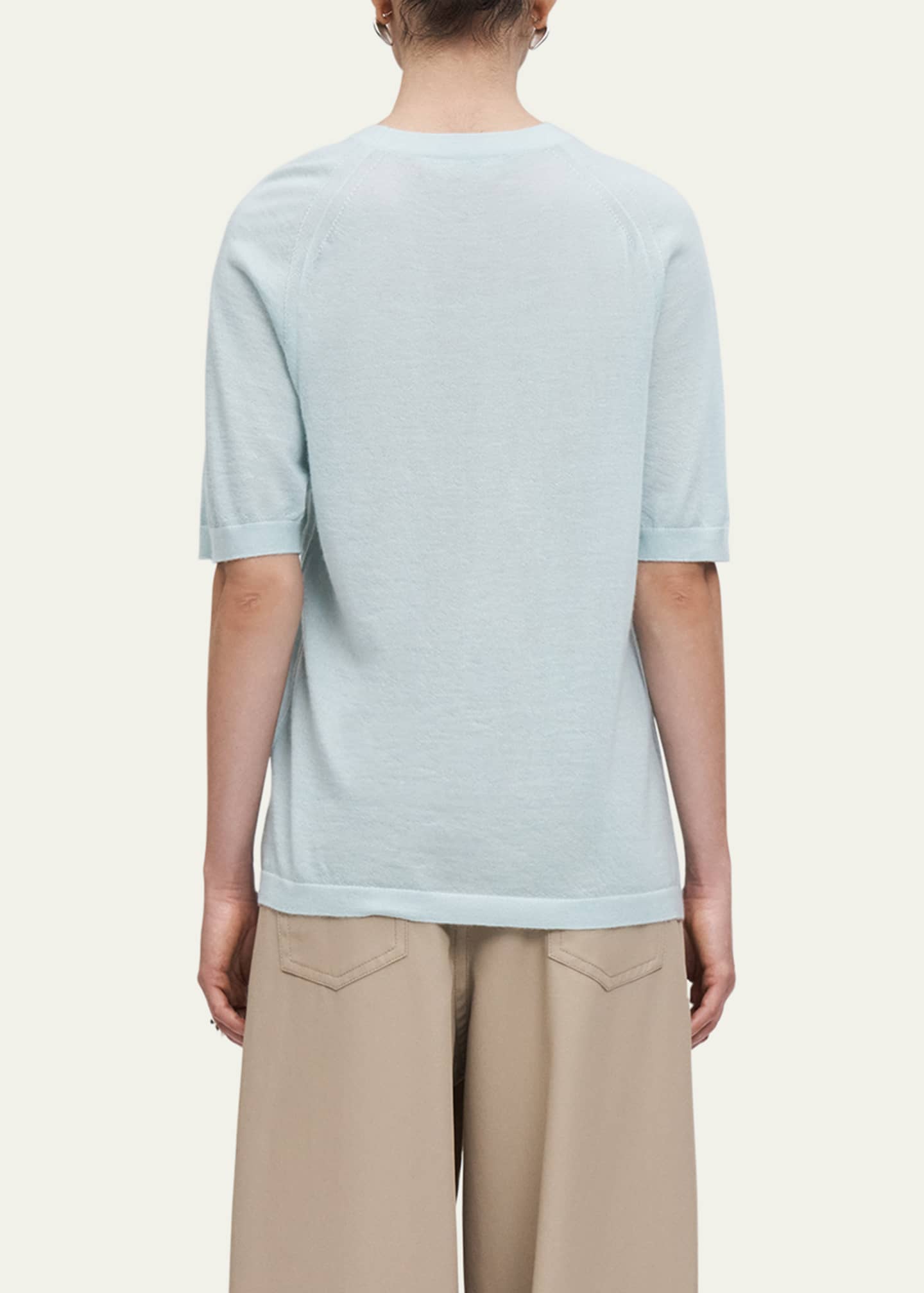 MARIA MCMANUS Oversized Cashmere T-Shirt Image 3 of 5