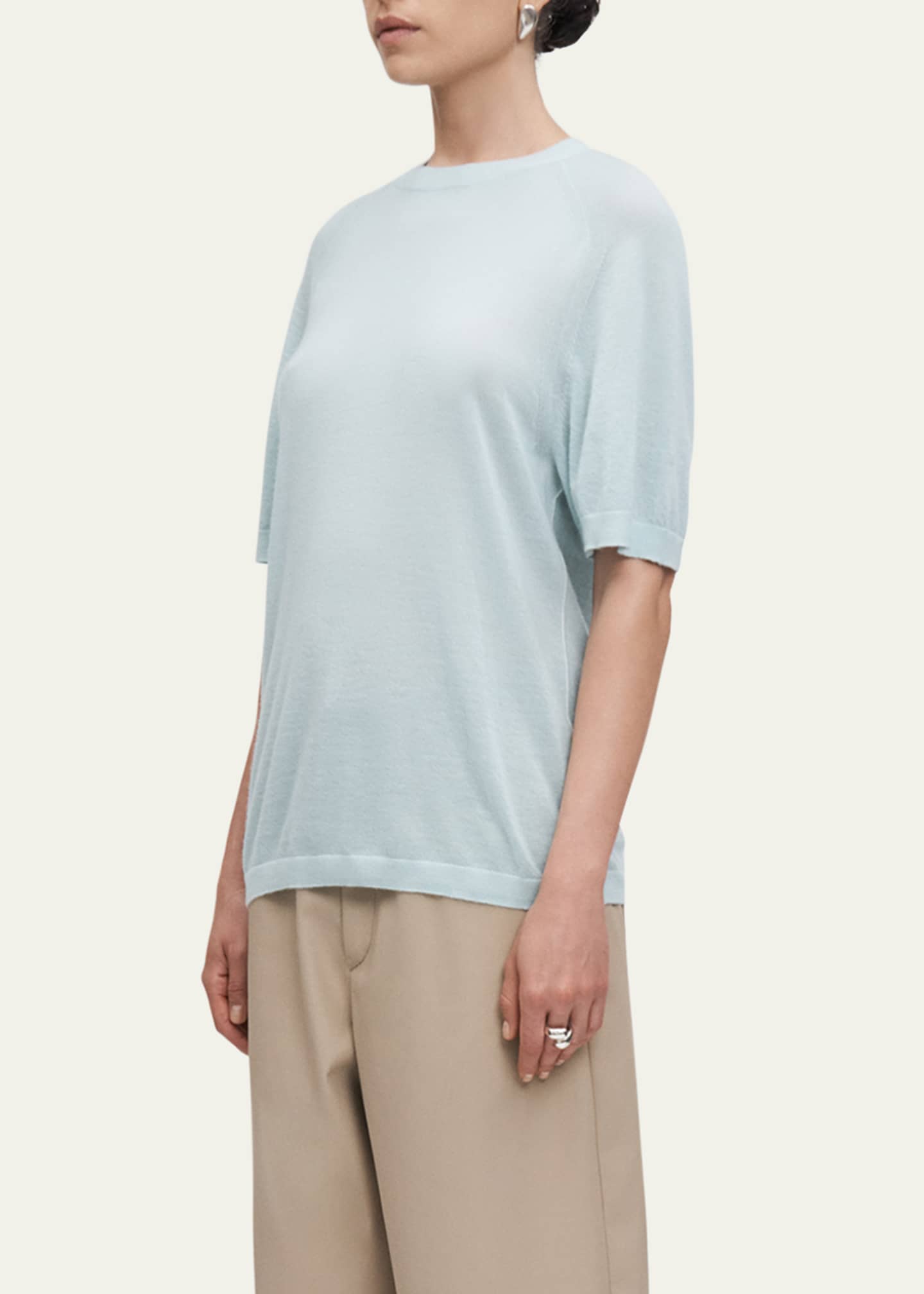 MARIA MCMANUS Oversized Cashmere T-Shirt Image 5 of 5