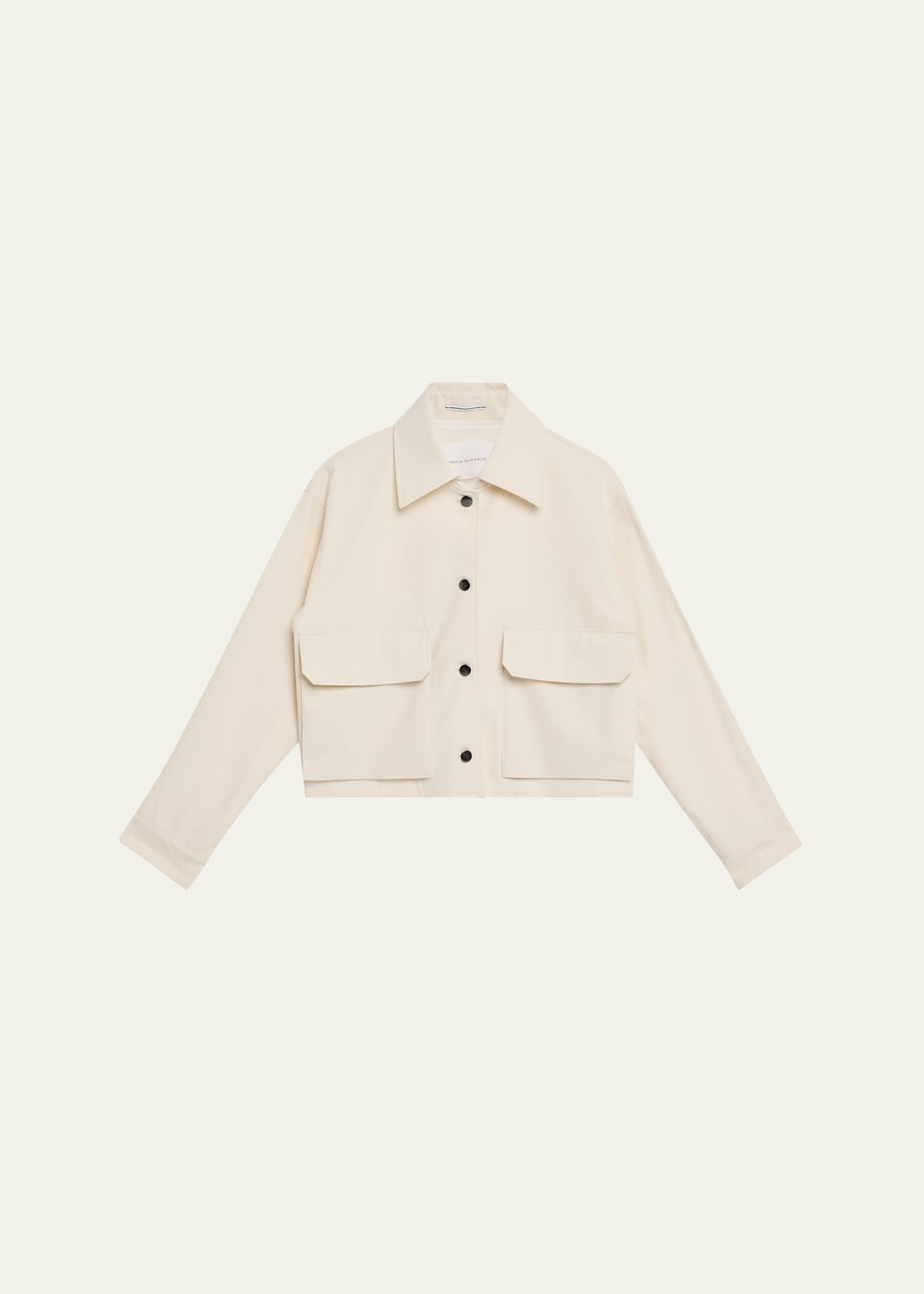 MARIA MCMANUS Cropped Swing Cotton Jacket Image 1 of 5
