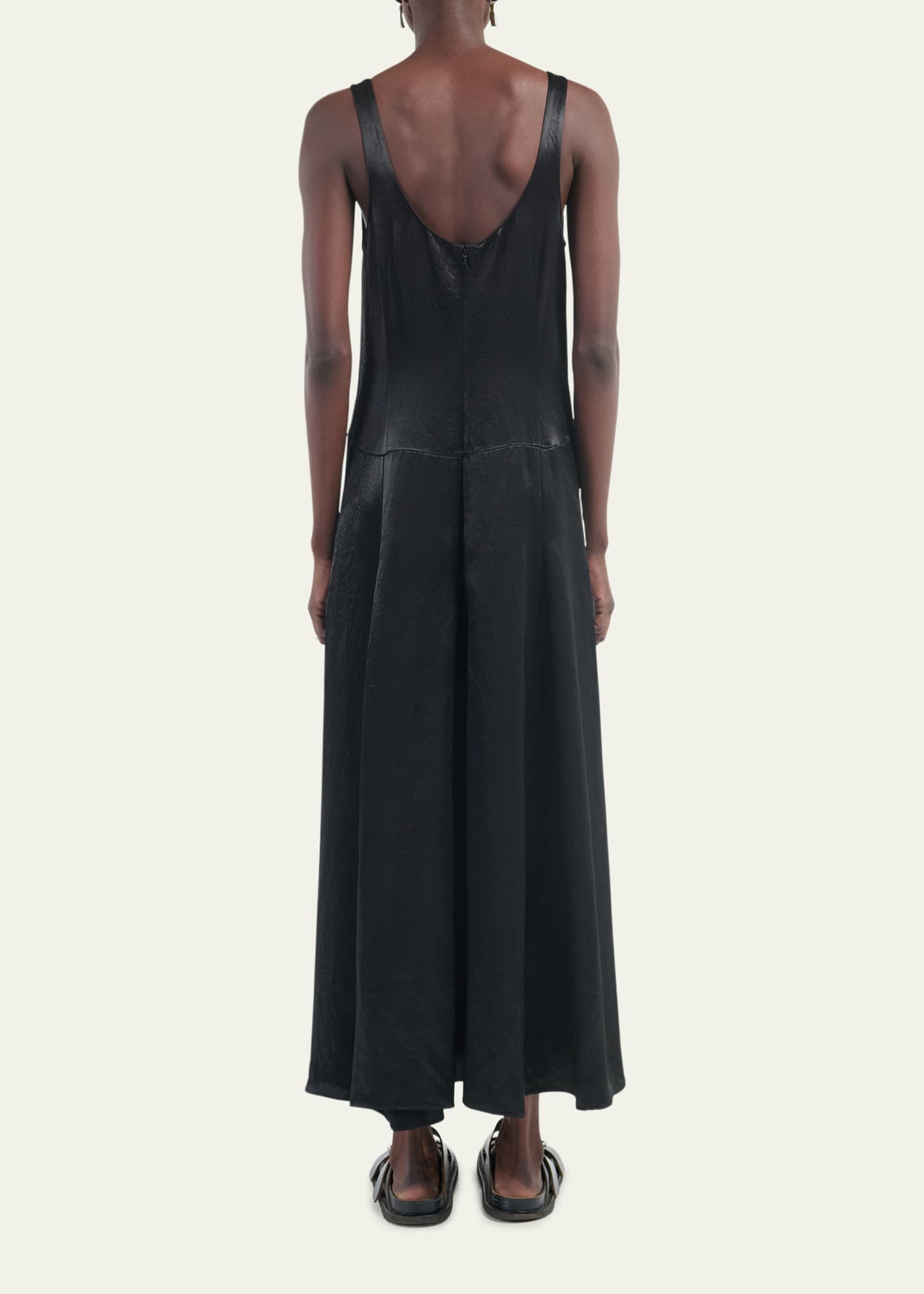 MARIA MCMANUS Sleeveless Godet Long Dress Image 3 of 5
