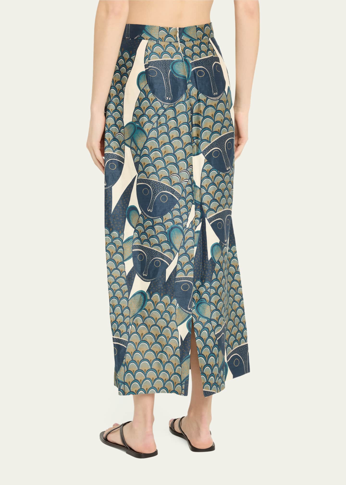 Heirlome Lexi A. Santos Printed Skirt Image 3 of 5