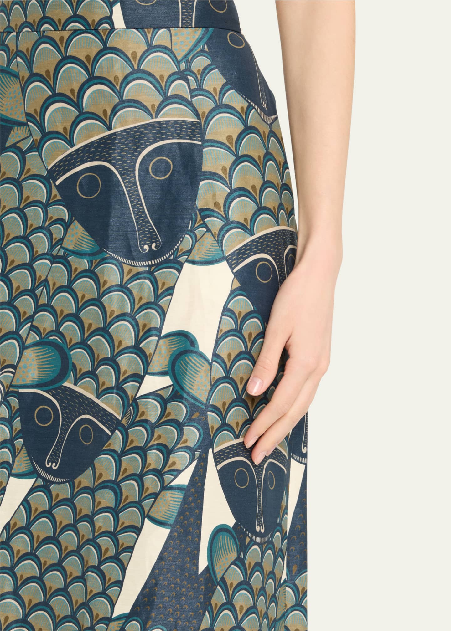 Heirlome Lexi A. Santos Printed Skirt Image 5 of 5