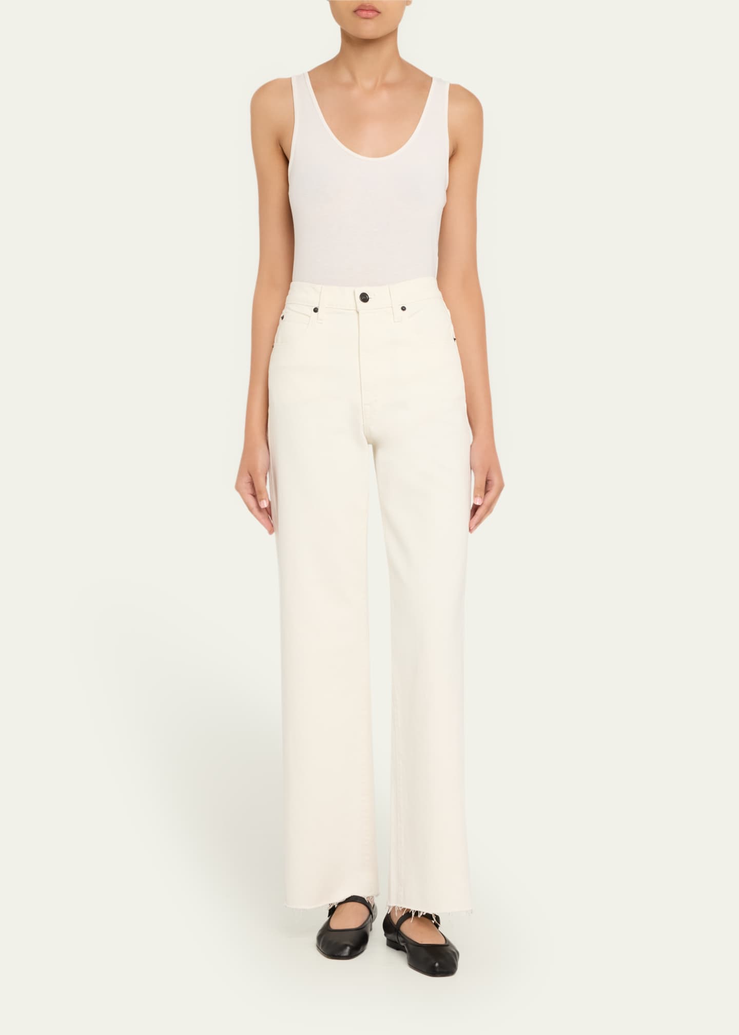 SLVRLAKE Grace High-Rise Wide-Leg Jeans Image 2 of 5