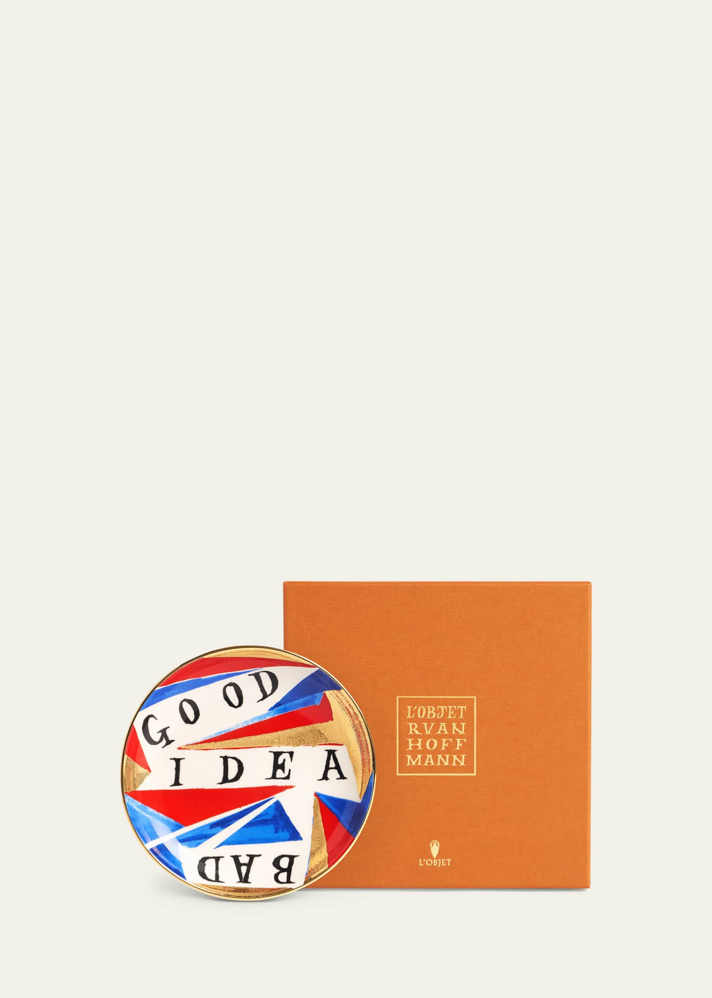 L'Objet x Ruan Hoffmann Good Bad Idea Vide Poche Plate Image 4 of 5