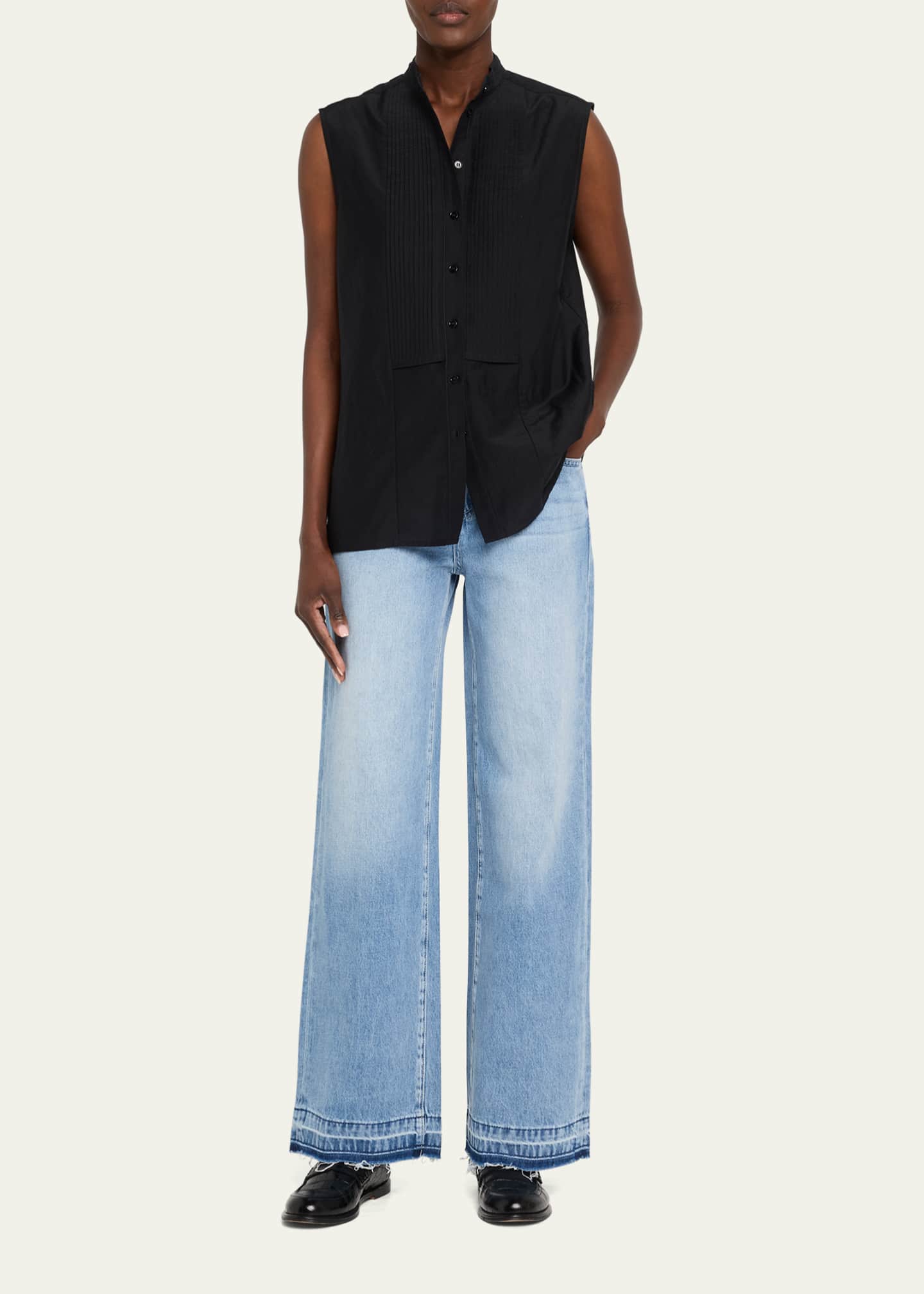 L'Agence Scottie High-Rise Wide-Leg Jeans Image 2 of 5