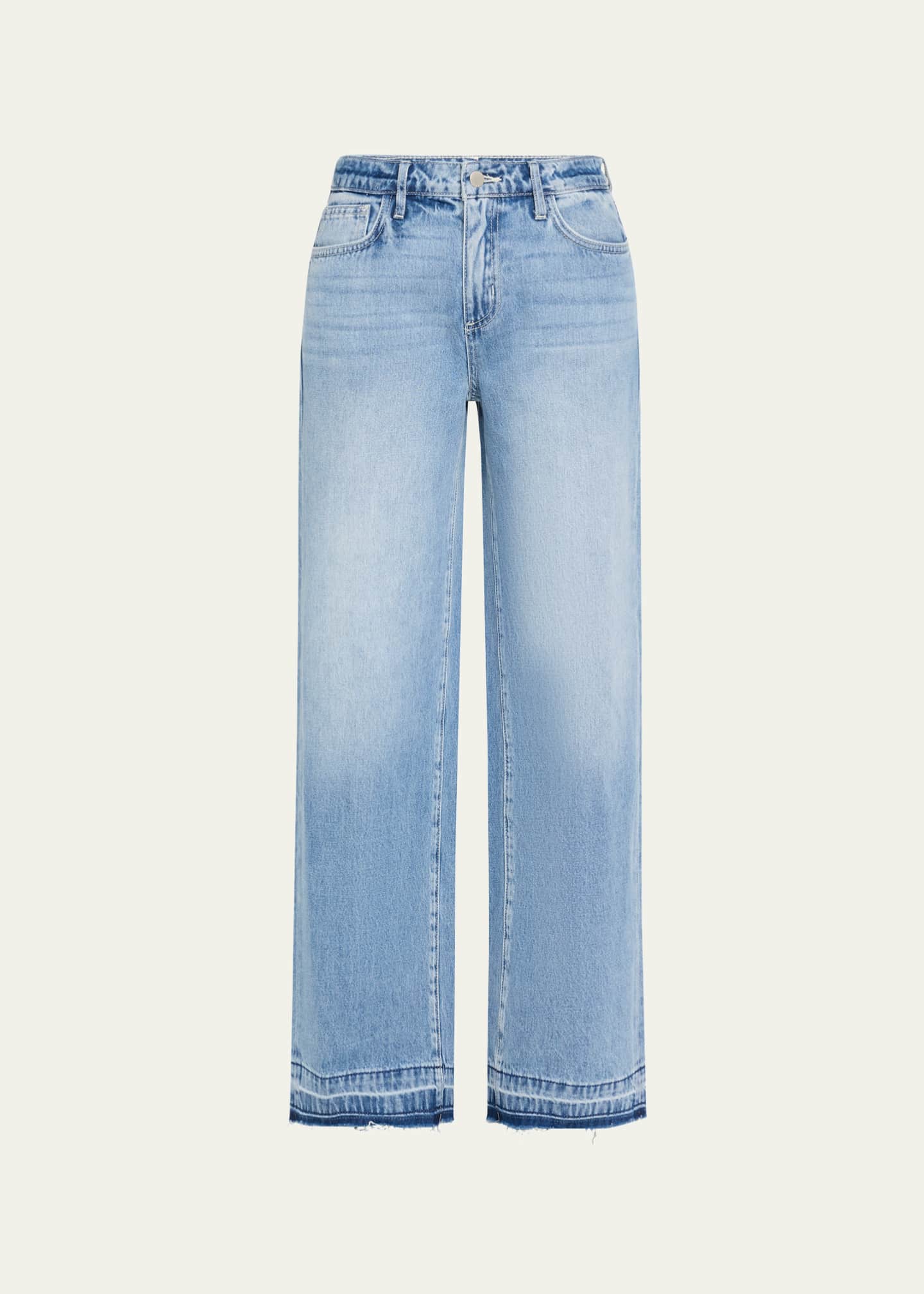 L'Agence Scottie High-Rise Wide-Leg Jeans Image 1 of 5