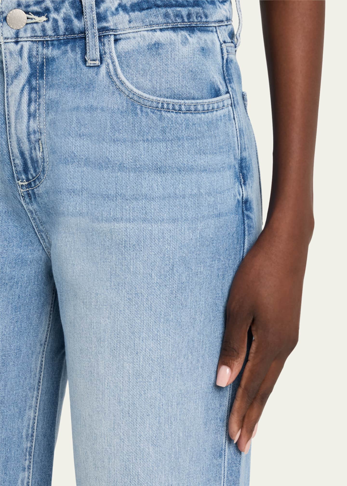 L'Agence Scottie High-Rise Wide-Leg Jeans Image 5 of 5