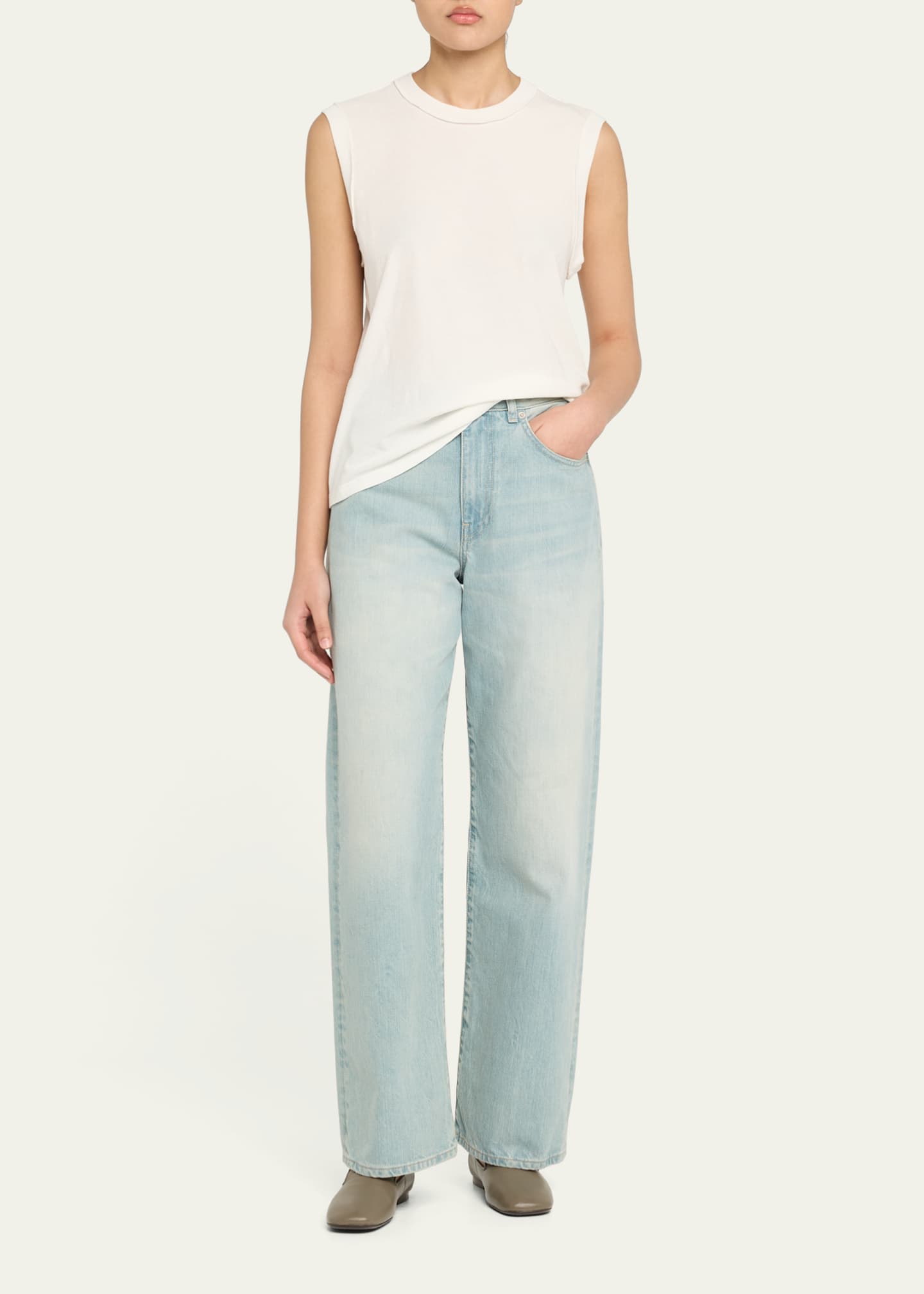 Classic Wide Jeans - Thumbnail 2