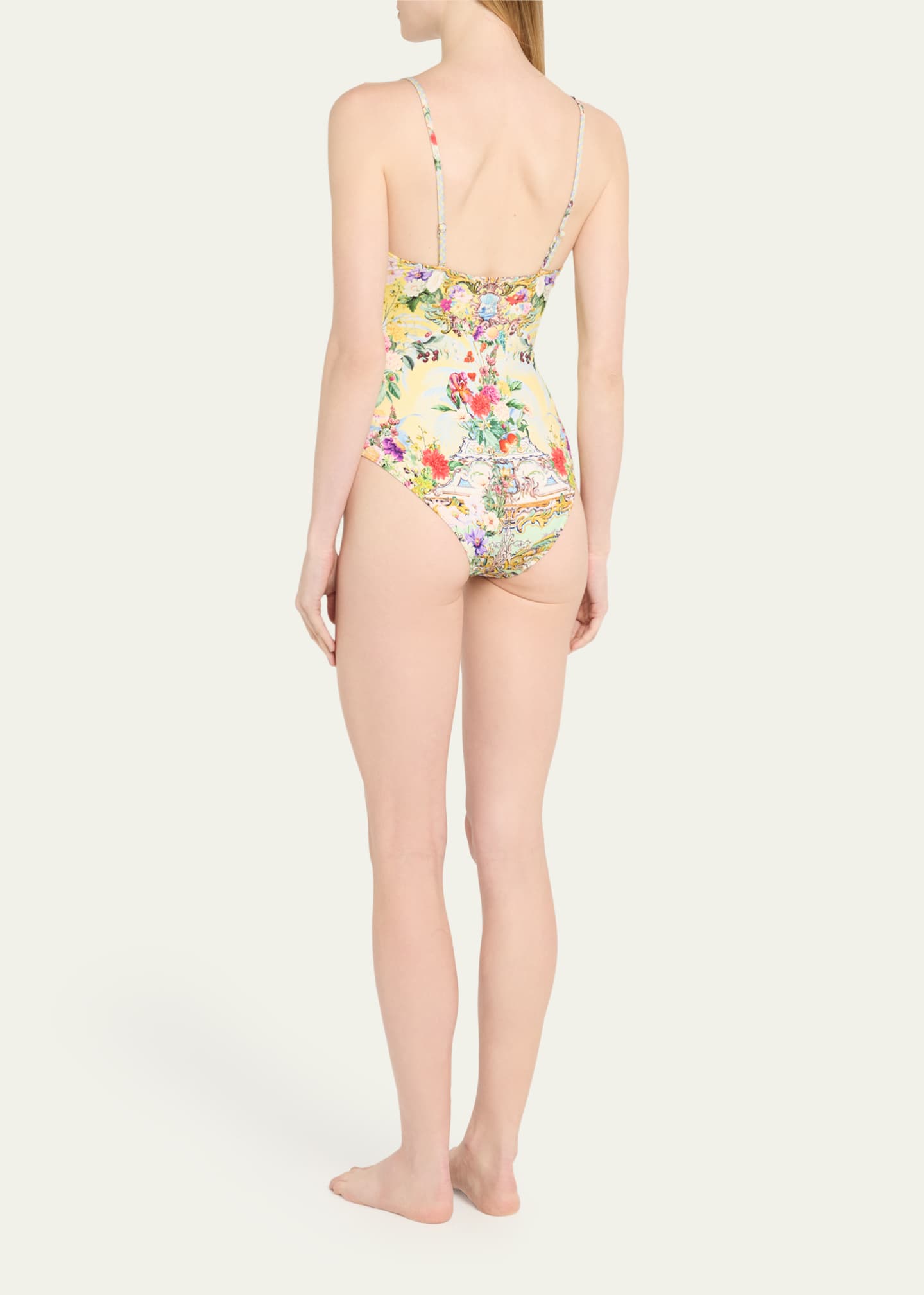 Camilla Flor Fantastica Soft Cup Underwire One-Piece Swimsuit Image 3 of 4