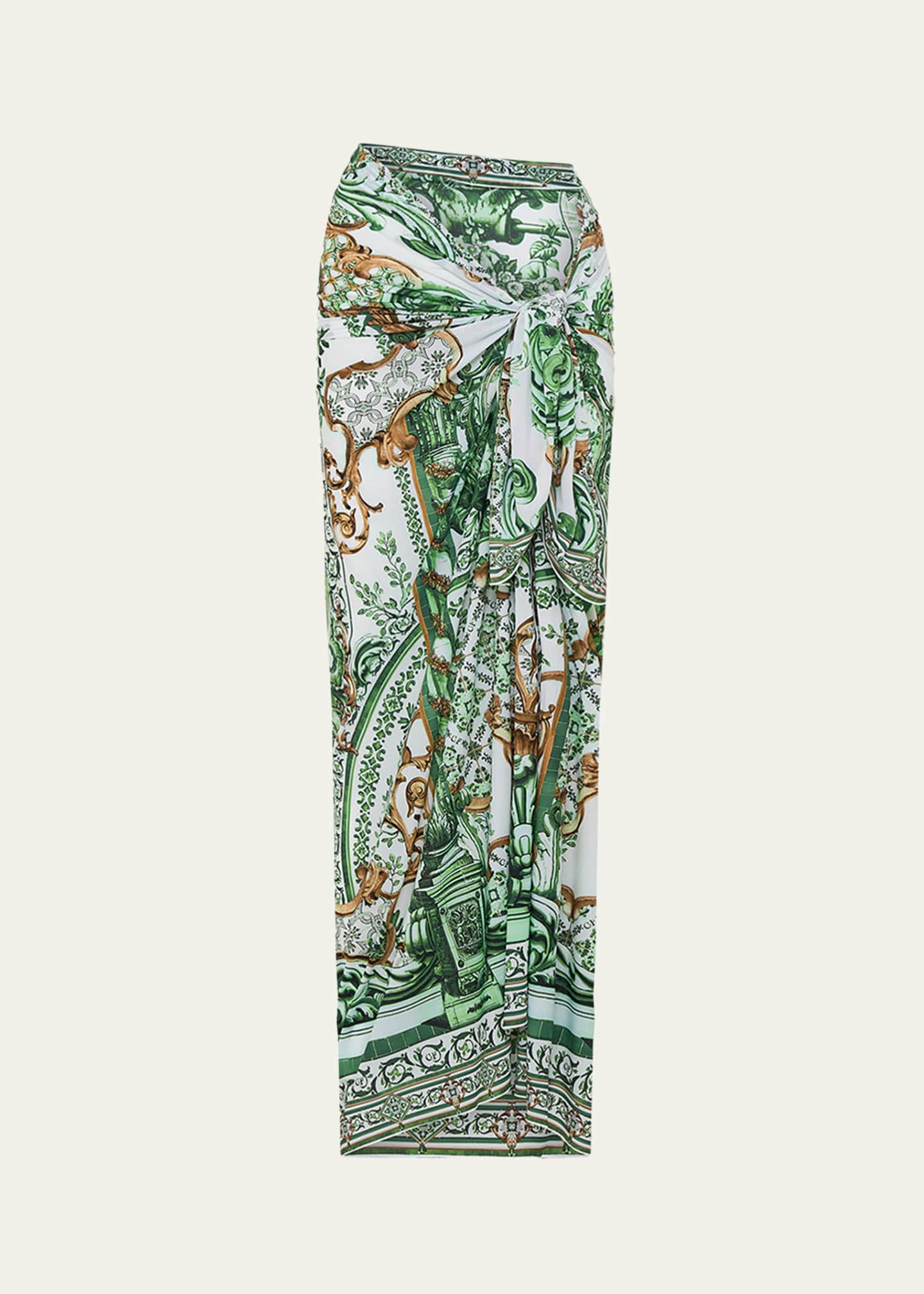 Camilla Corridor of Calm Long Sarong Coverup