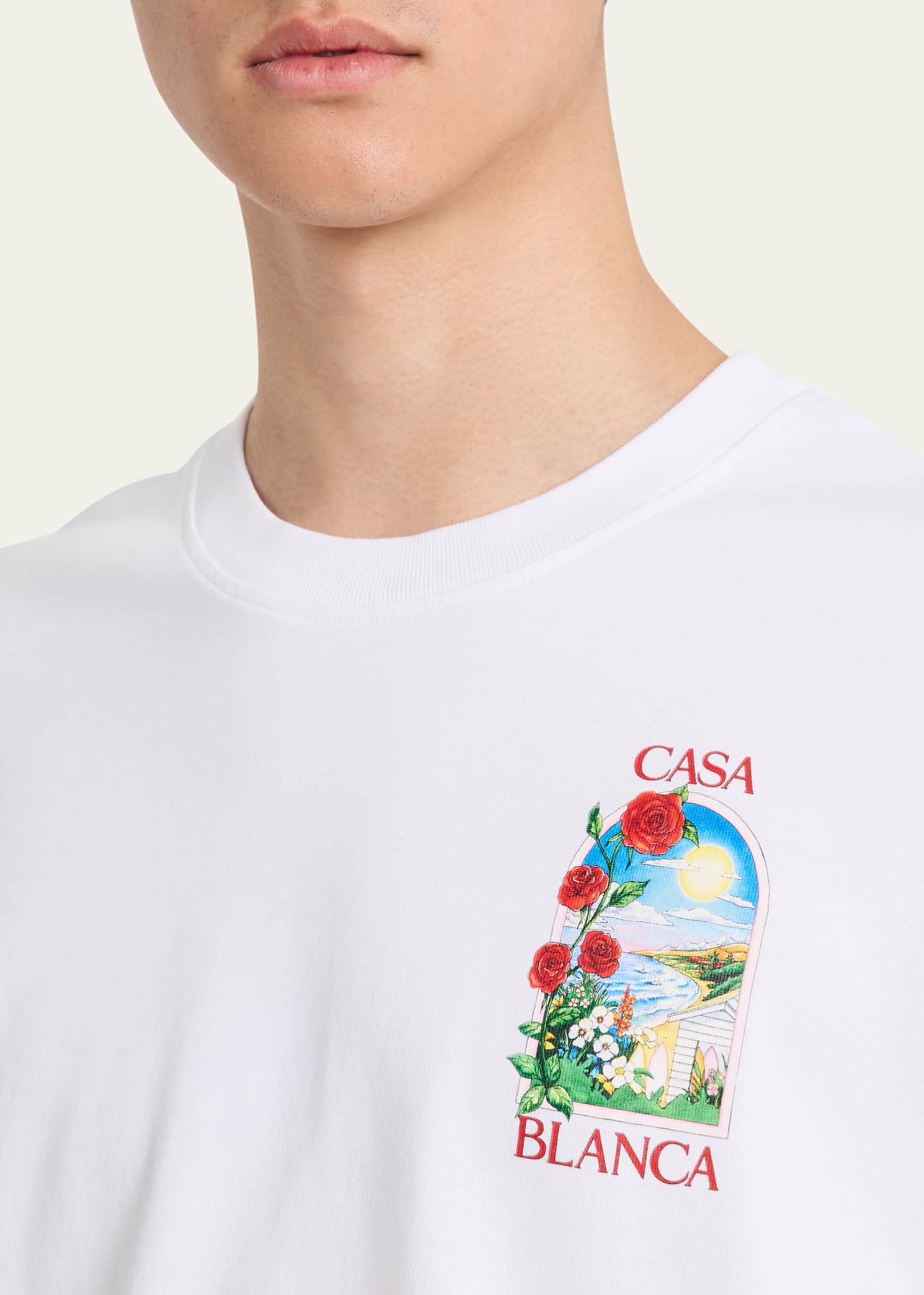 CASABLANCA Men's LA Days Printed T-Shirt Image 5 of 5