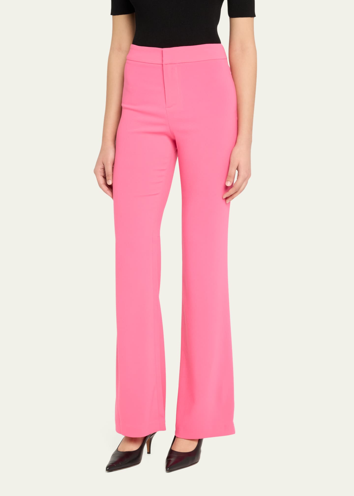 Alice + Olivia Livi Mid-Rise Pants Image 4 of 5