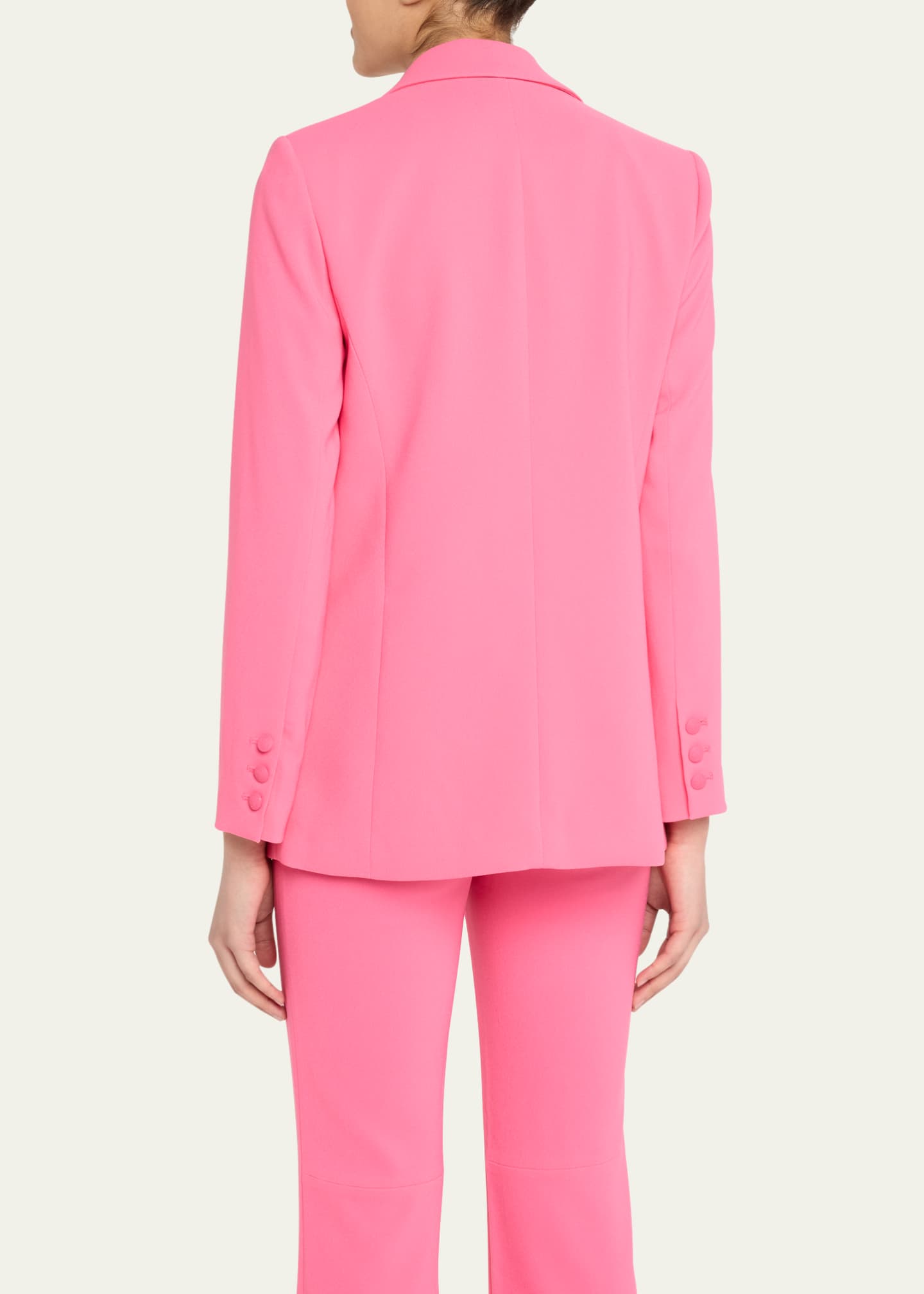 Alice + Olivia Denny Notch-Collar Boyfriend Blazer Image 3 of 5