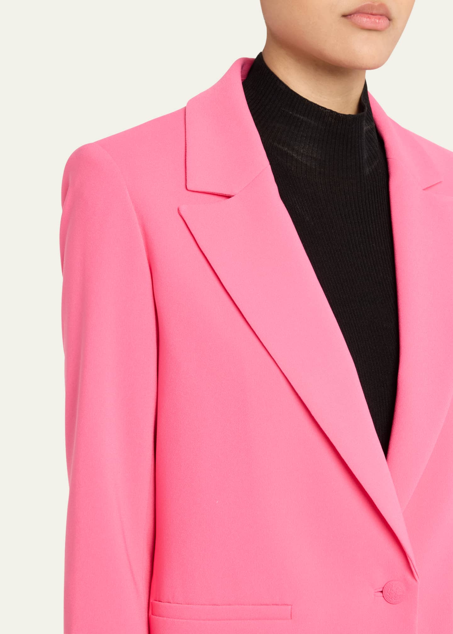 Alice + Olivia Denny Notch-Collar Boyfriend Blazer Image 5 of 5