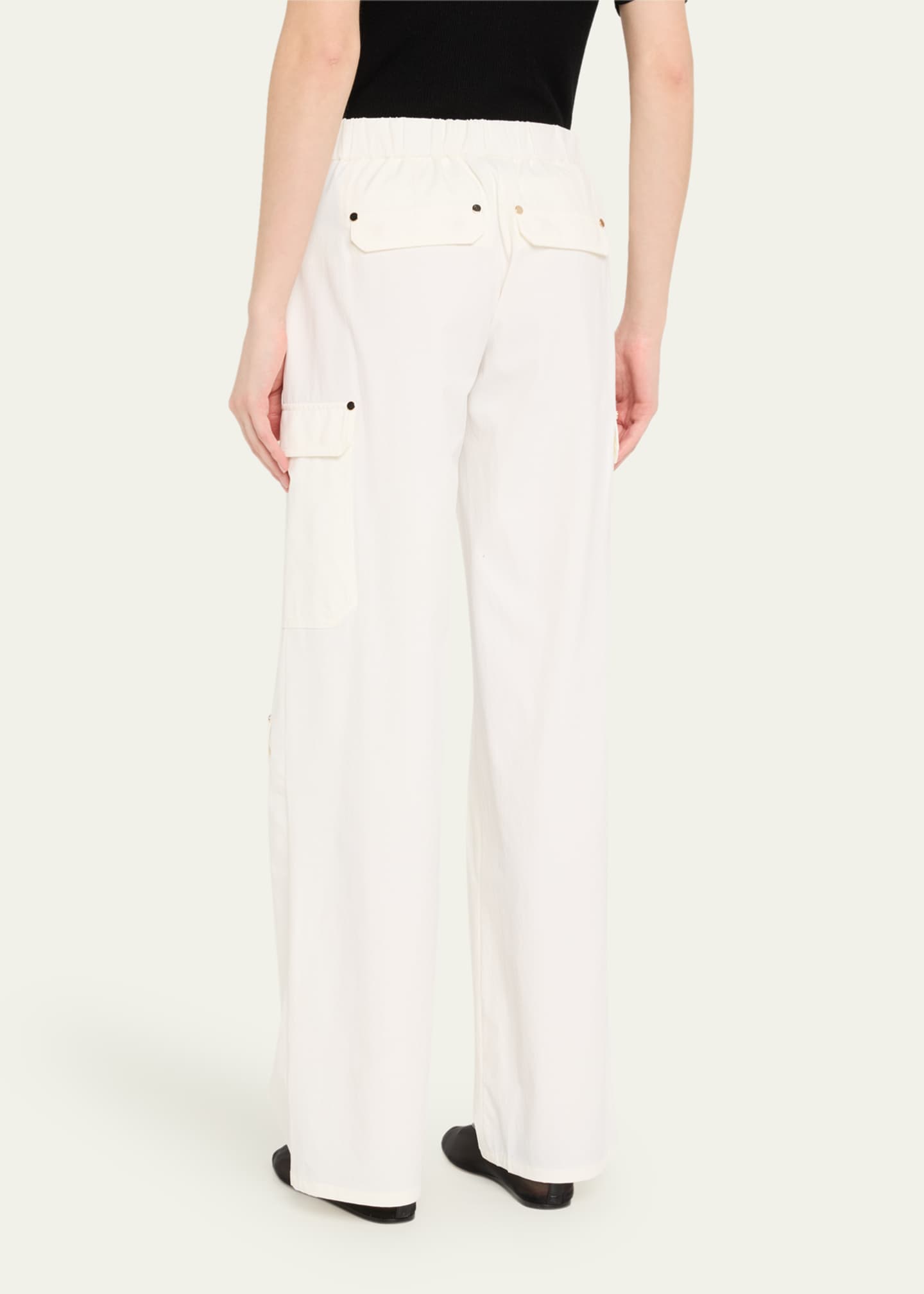 Alice + Olivia Milo Balloon-Leg Cargo Pants Image 3 of 5