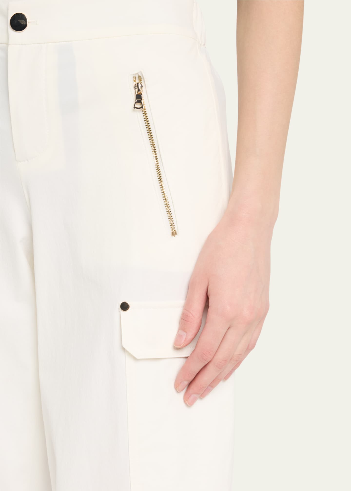 Alice + Olivia Milo Balloon-Leg Cargo Pants Image 5 of 5