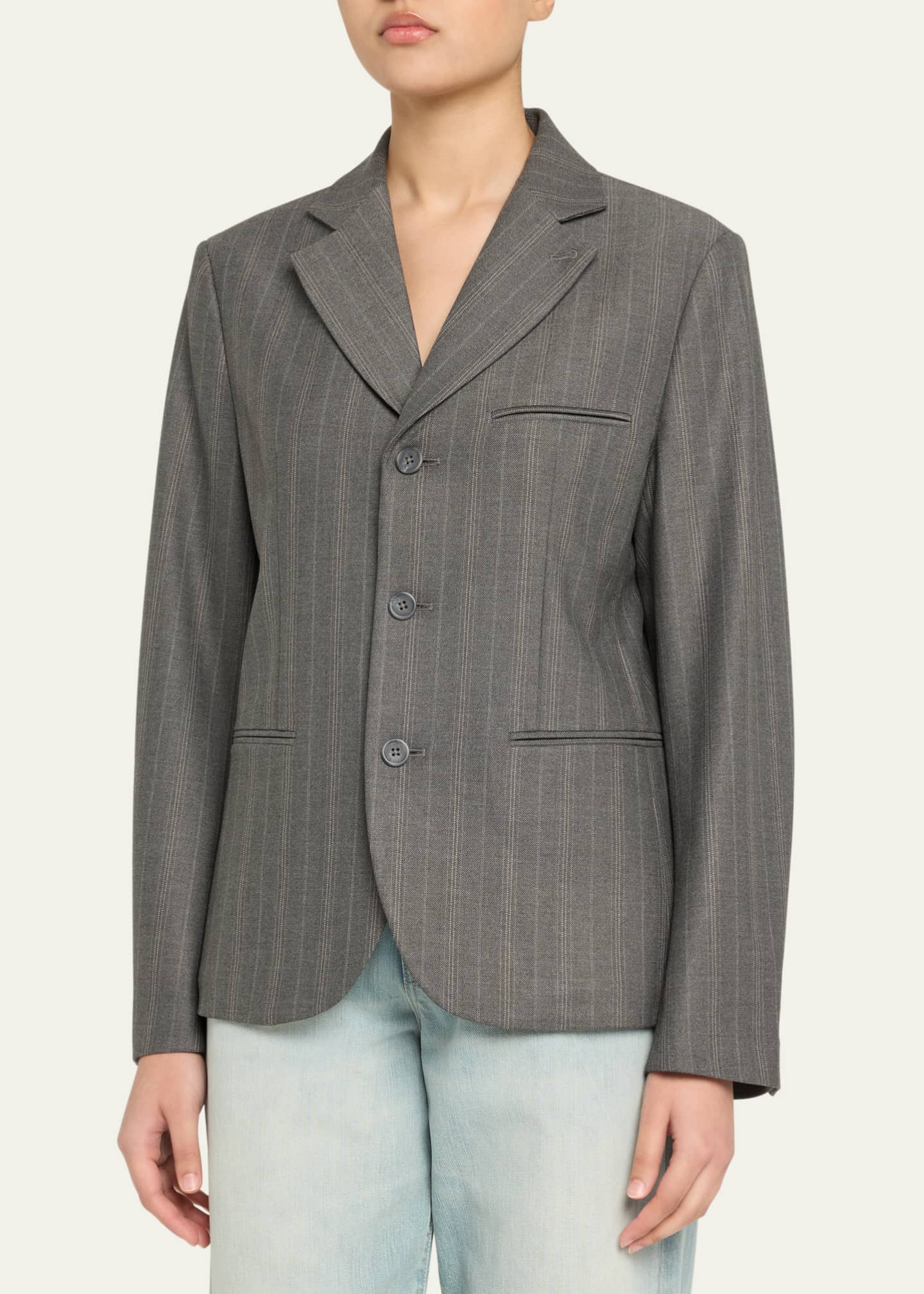 6397 L.E.S. Stripe Blazer Image 4 of 5