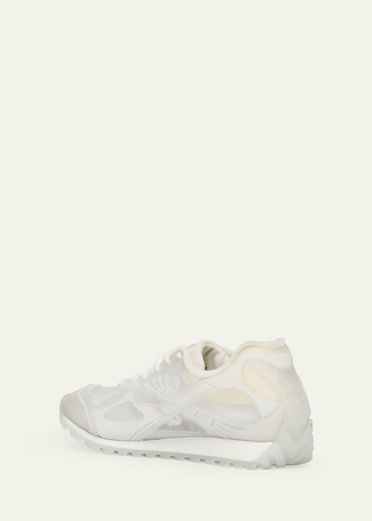 Bottega Veneta Men's Orbit Technical Rubber Runner Sneakers Image 4 of 6
